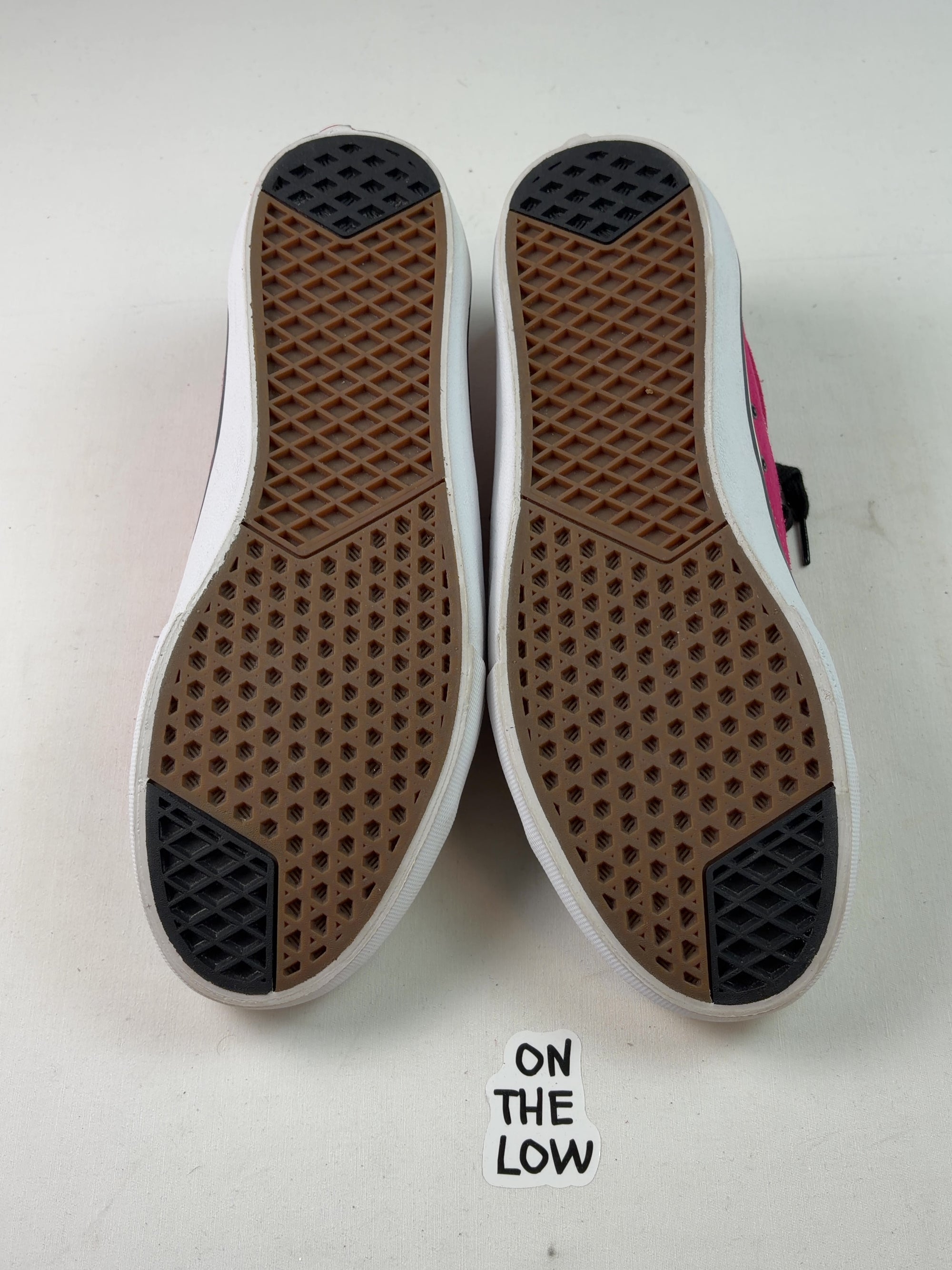 Vans Old Skool Pro Pink White — Drive 1TYLziSKTgytmf_HJDat4x1T5WwdXegFG — photo 6