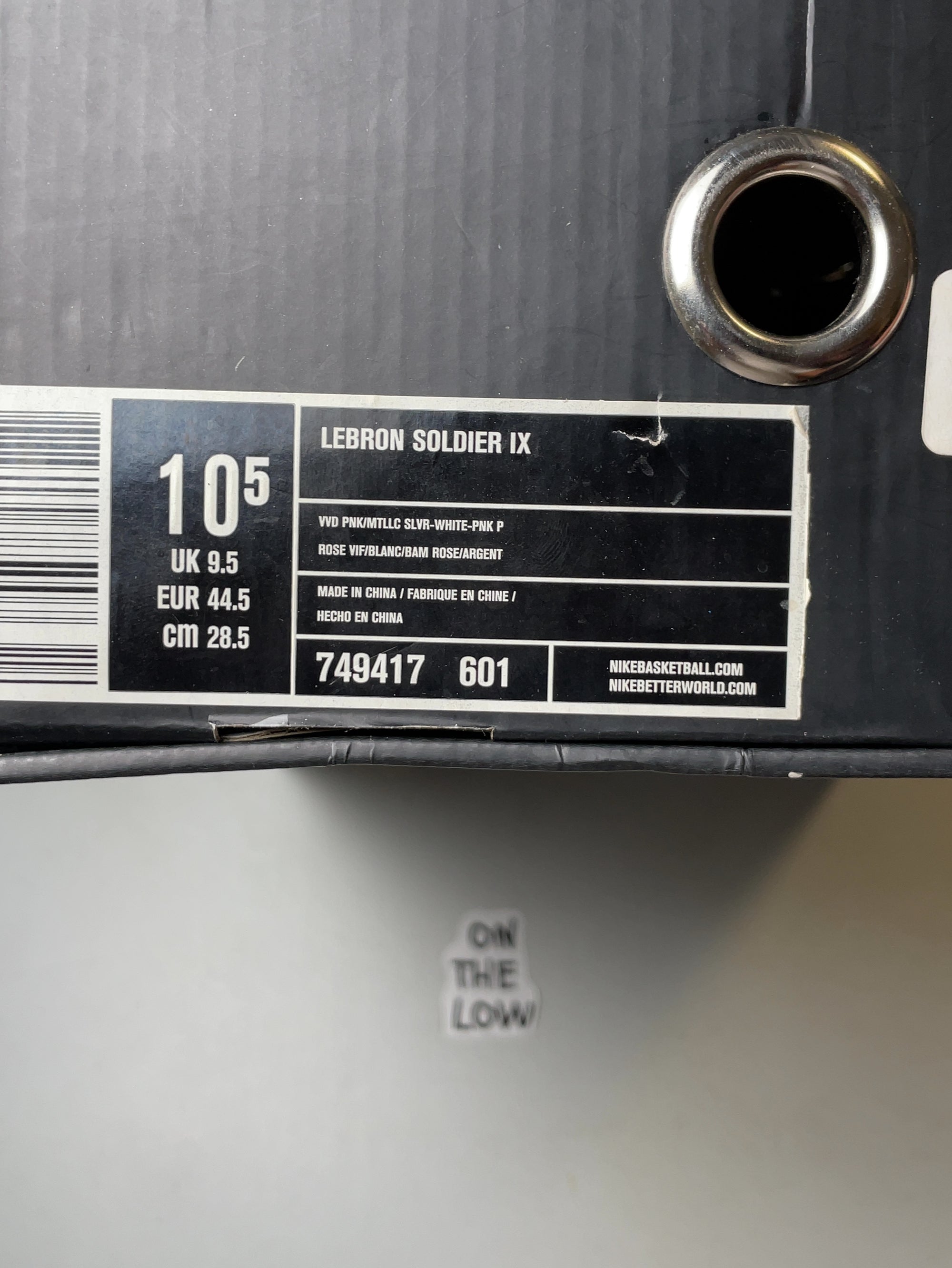 Nike LeBron Zoom Soldier 9 Think Pink (USED)