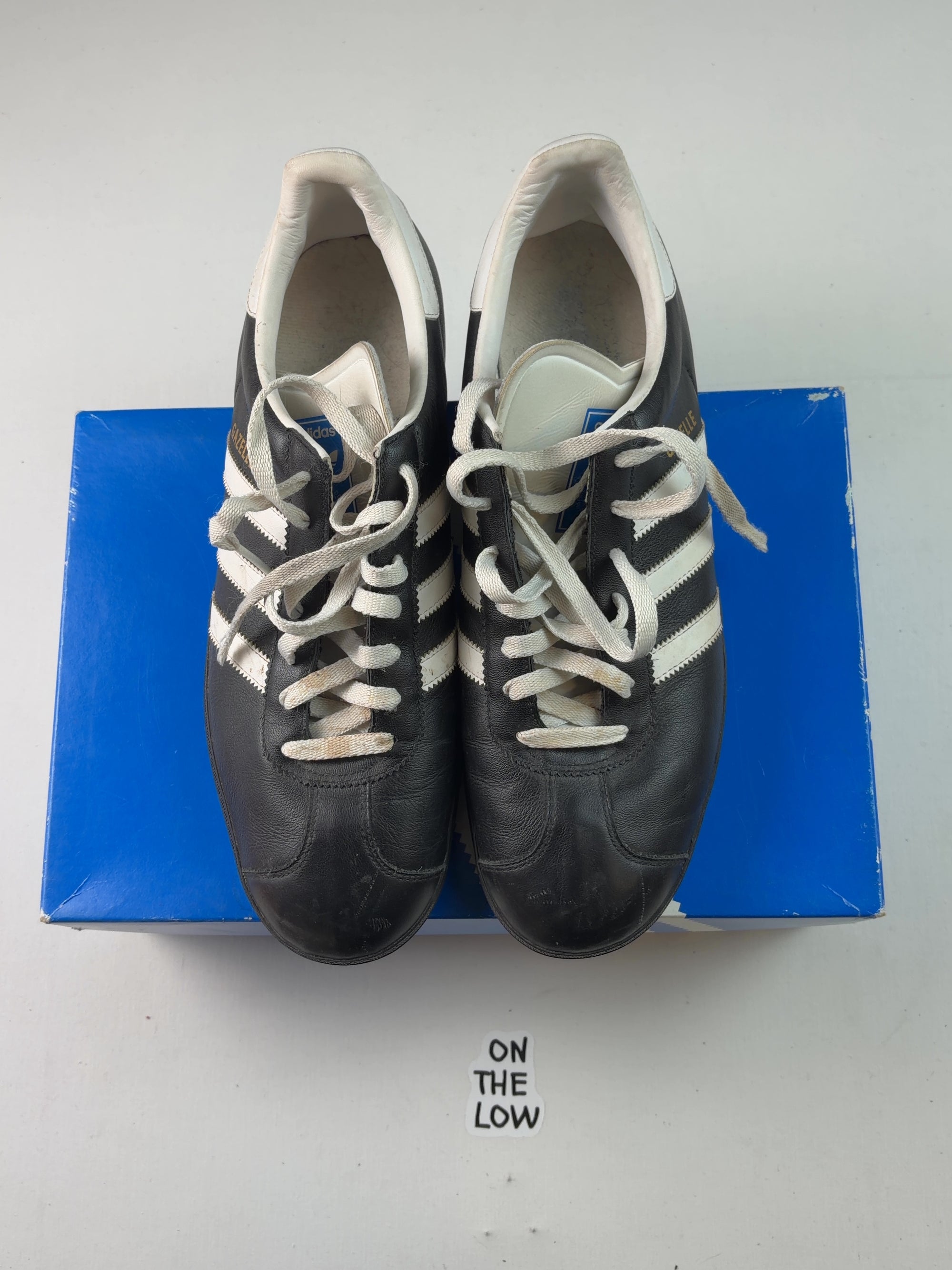 adidas Gazelle 2 Black White (USED) — Drive 10QImhOUwh2hayLdZzCKCDIJfGYrKga-u — photo 3