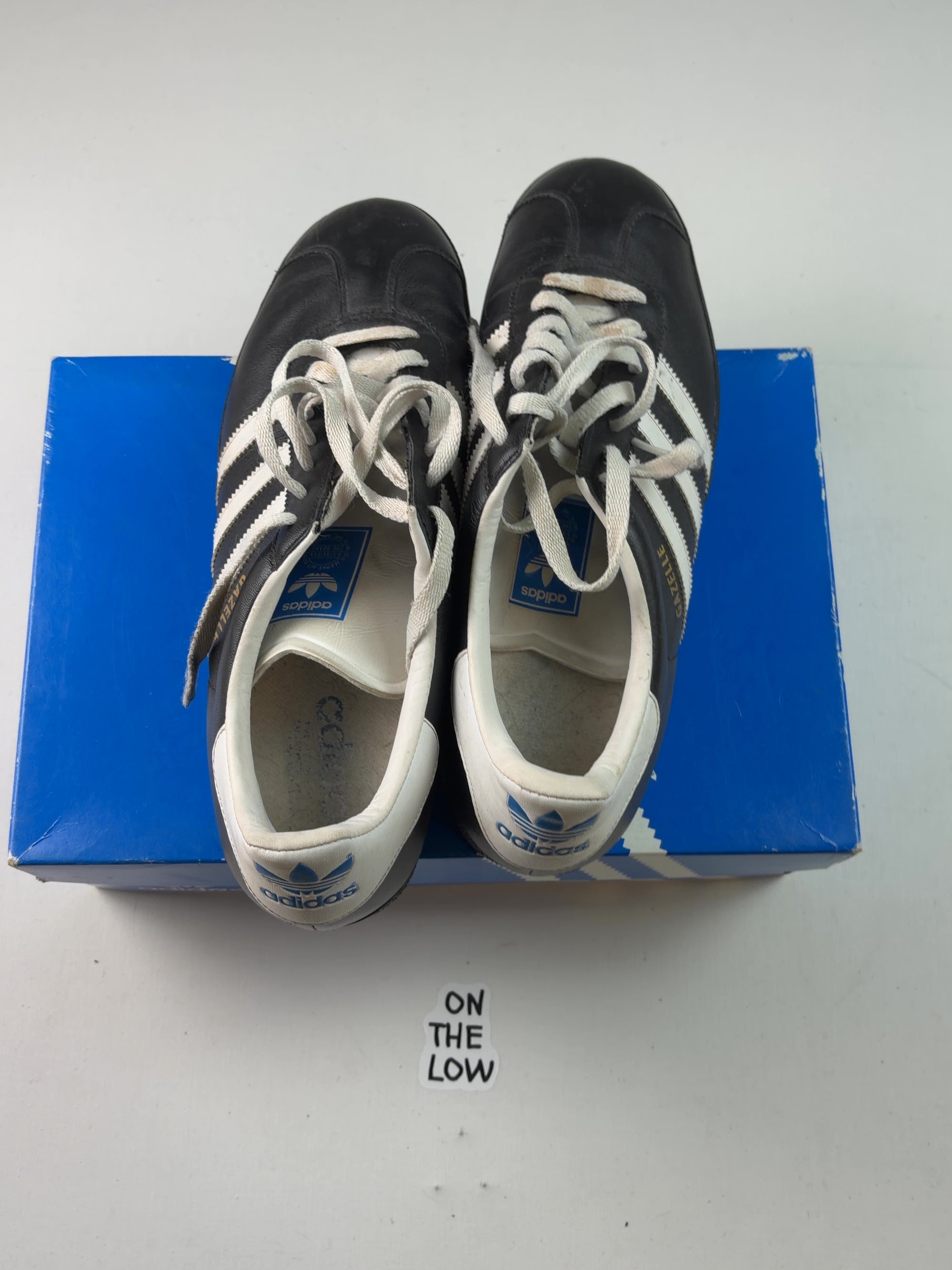 adidas Gazelle 2 Black White (USED) — Drive 1EkWe0MDX_20F6g1596P24aCE1fSUtdS9 — photo 4