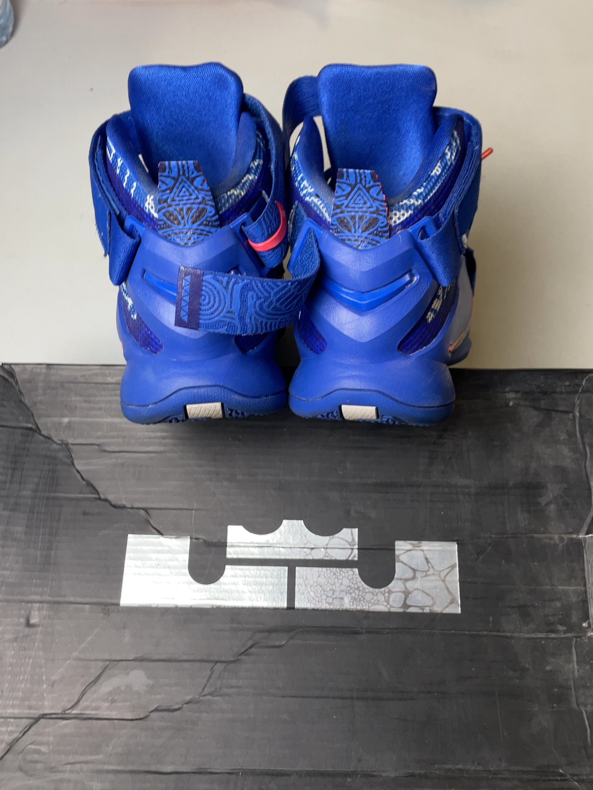 Nike LeBron Soldier 9 LE Freegums Game Royal (USED)