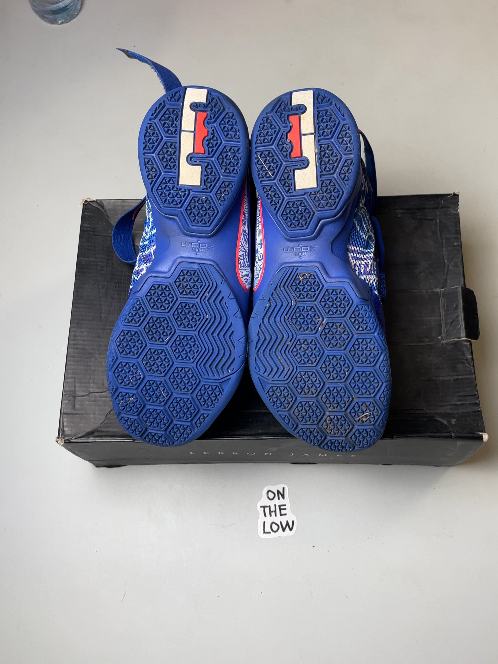 Nike LeBron Soldier 9 LE Freegums Game Royal (USED)