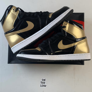 Jordan 1 Retro High NRG Patent Gold Toe (USED) — Drive 16MajbVAZJodfAXDbIE_MKEd6Aqefa1bS — photo 2
