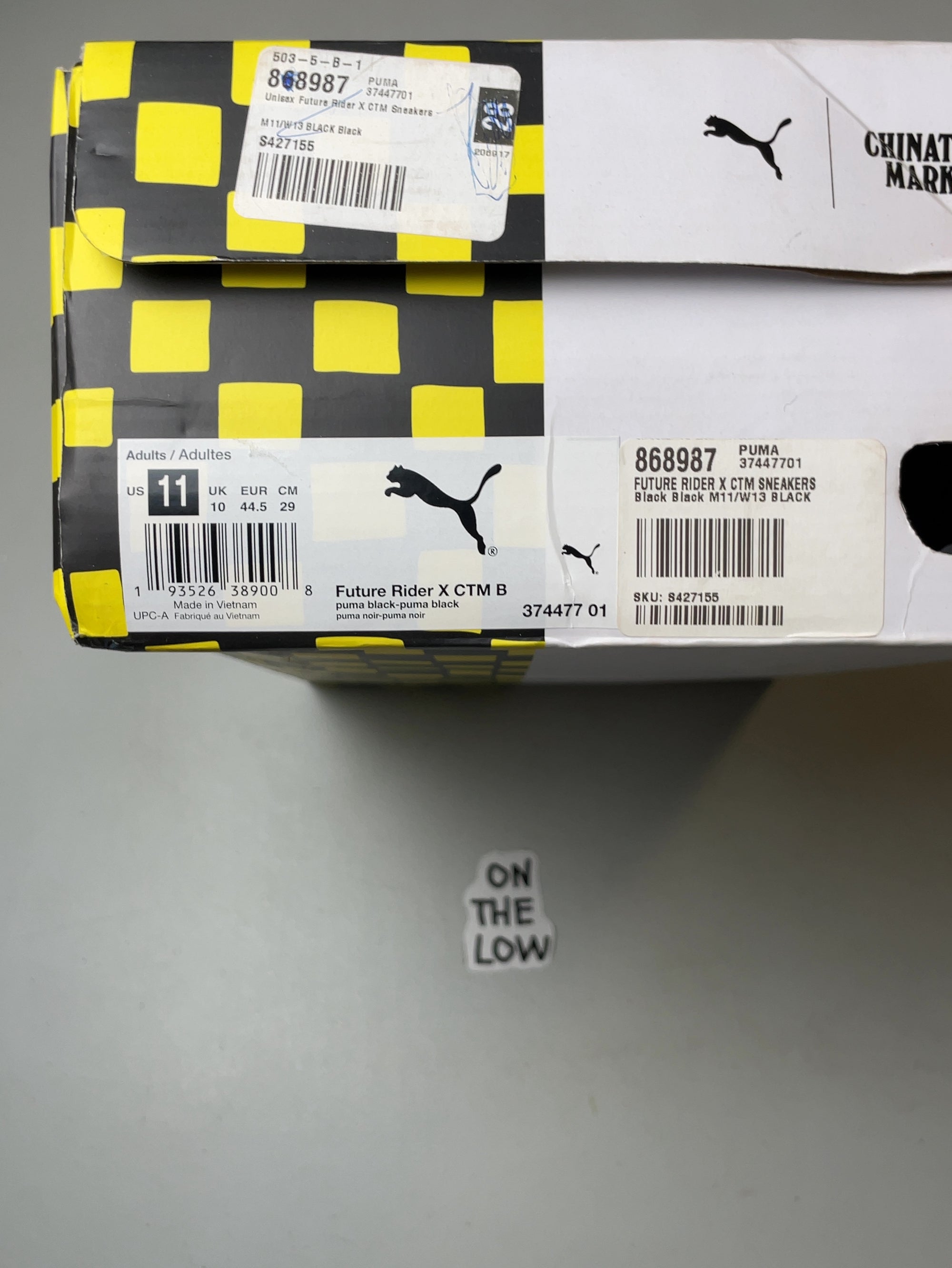 Puma x Chinatown Market Future Rider 'Black'  (USED)