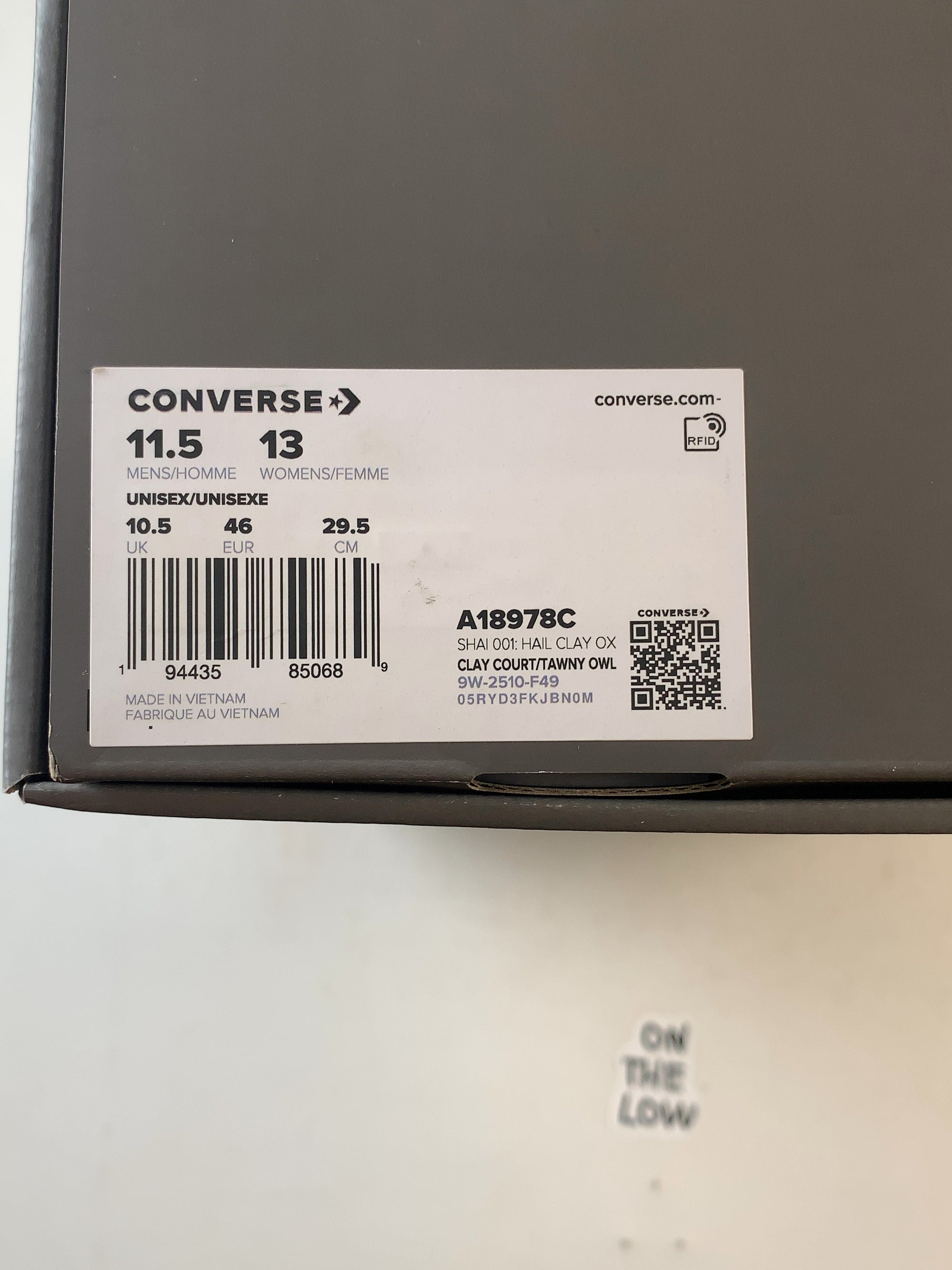 Converse SHAI 001 Hail Clay — Drive 1n1x8DxqEyy3XOUtZ97-sUo-3kC1fQzB5 — photo 7