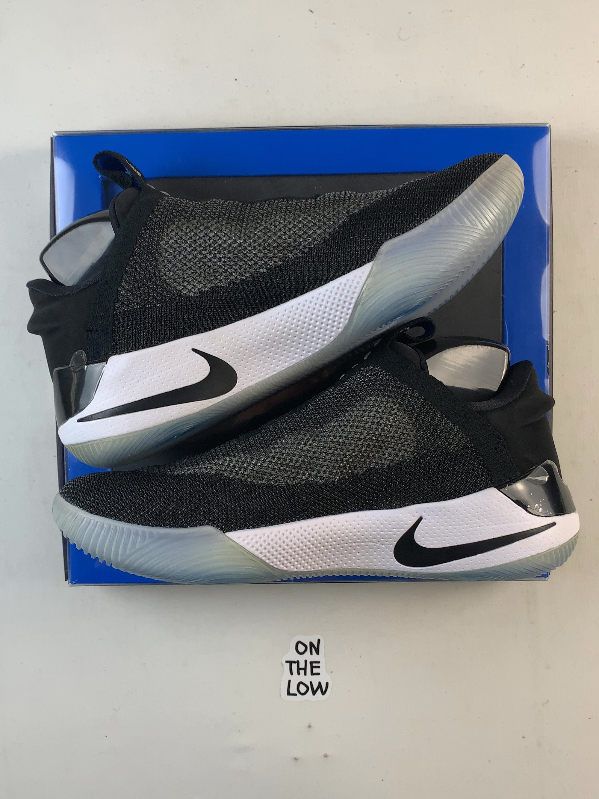 Nike Adapt BB Black Pure Platinum (US Charger) — Drive 1Z4Qsh-r4dtOCrUn6d_cC_3ZGQl1IvehK — photo 2