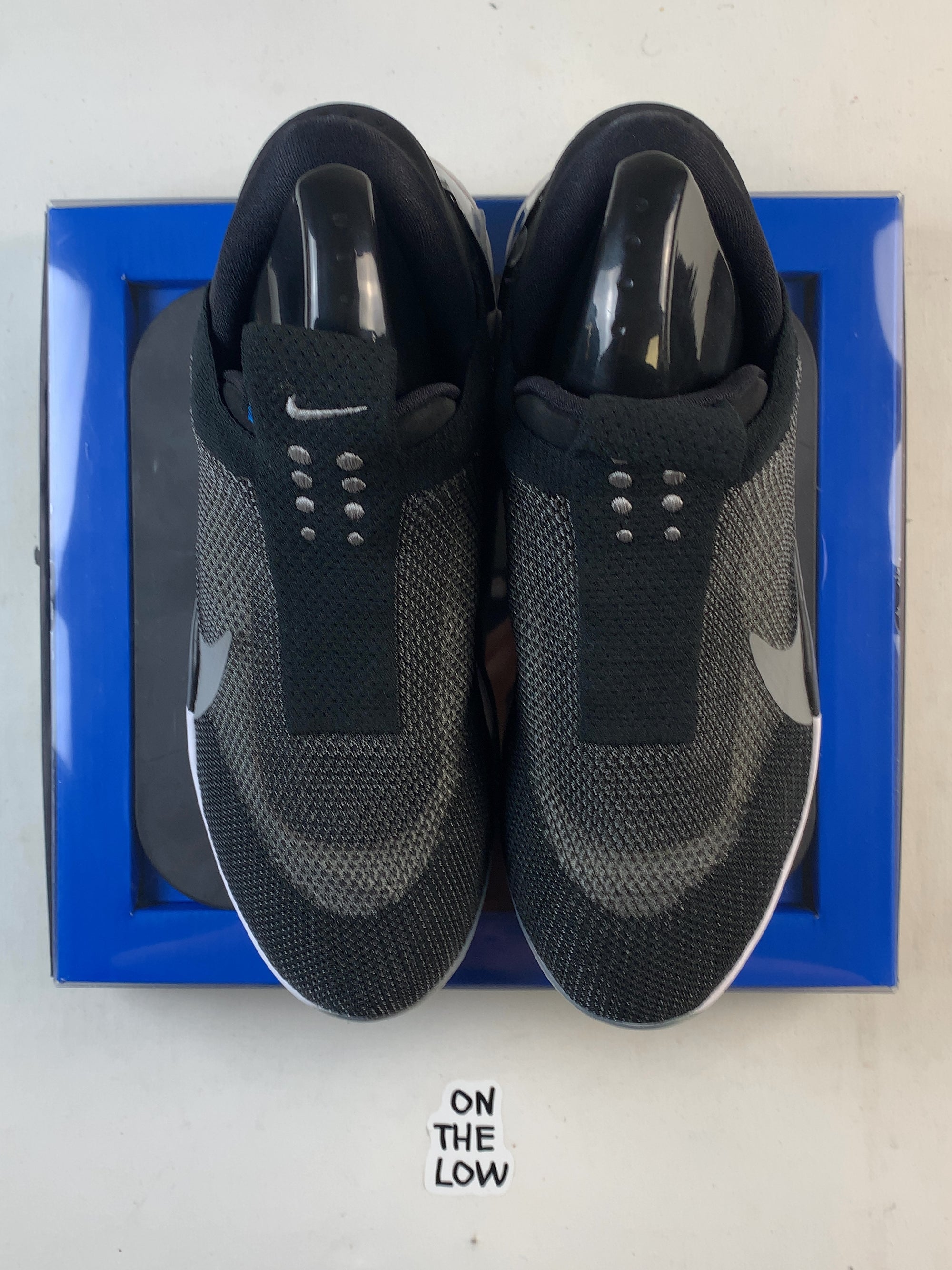 Nike Adapt BB Black Pure Platinum (US Charger) — Drive 1ytdJC1bRQruGV1RpzEds6M4WIYcMVmFj — photo 3