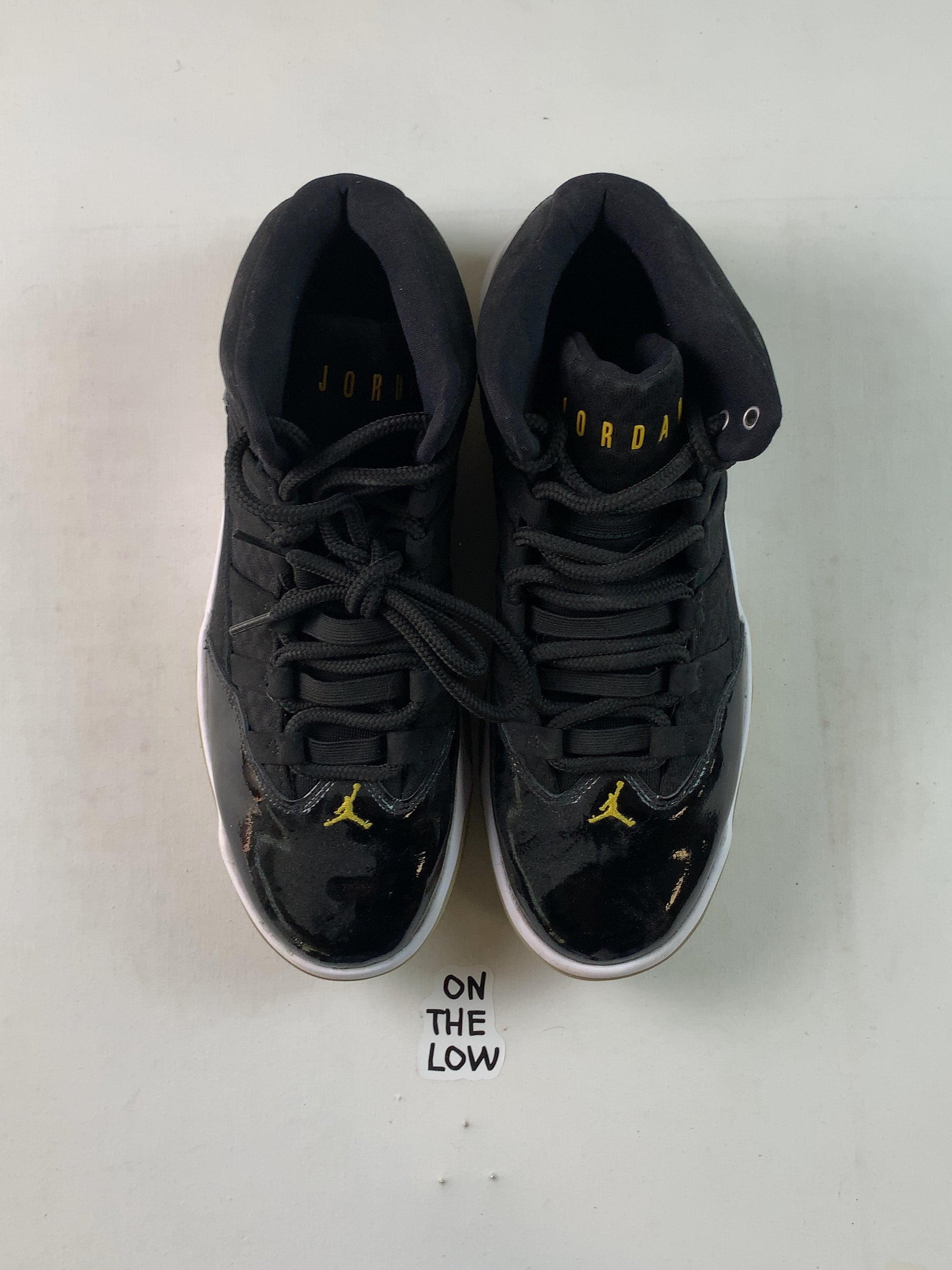 Jordan Max Aura Black Gold (USED) — Drive 13MbUWSYWtOu9GHk0YBf8NmEEy0THifEo — photo 3