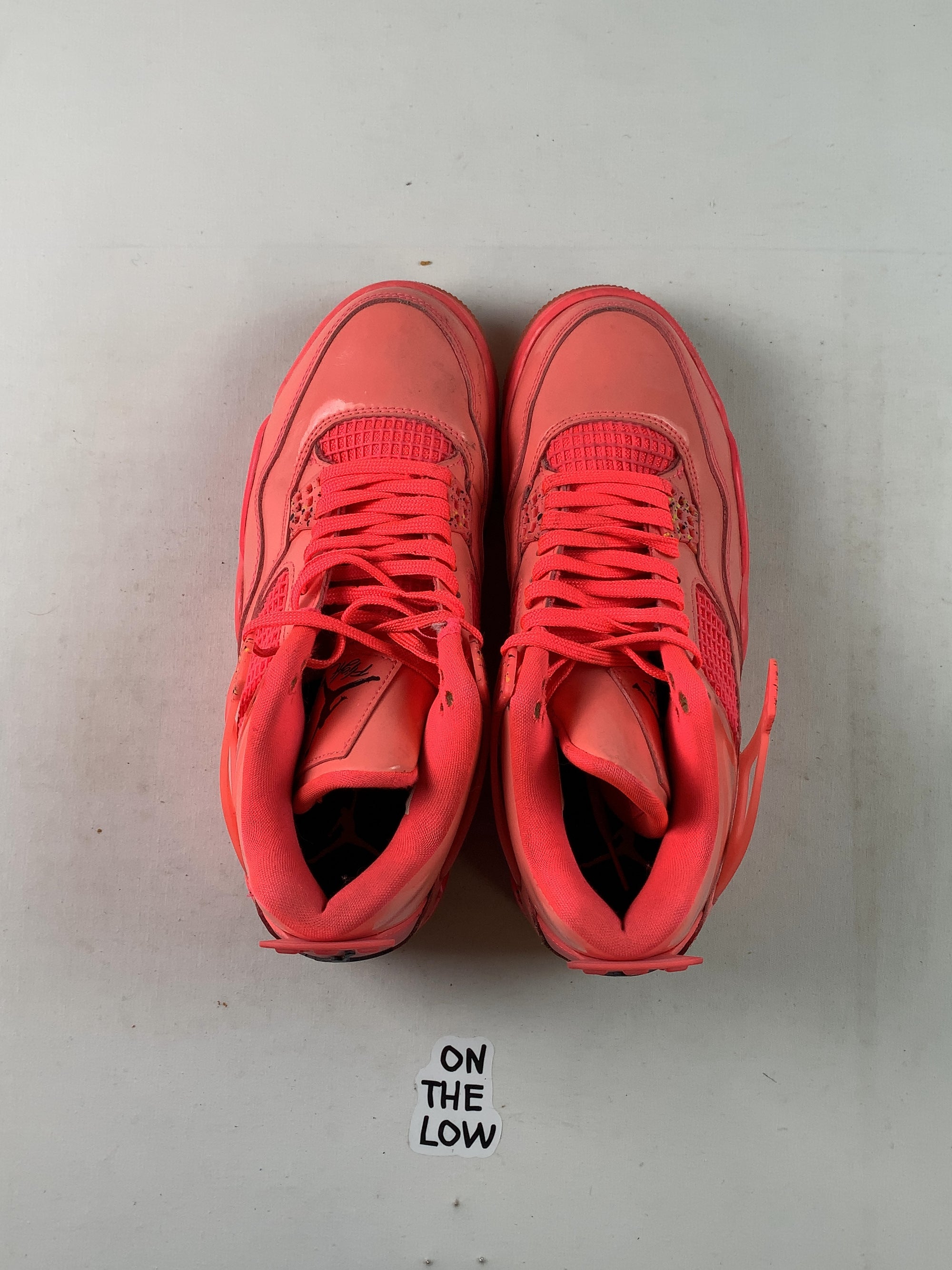 Jordan 4 Retro Hot Punch (Women's) (USED) — Drive 17Yl6OIwSqLVmzNPWWQvfgU3up311AXEv — photo 4