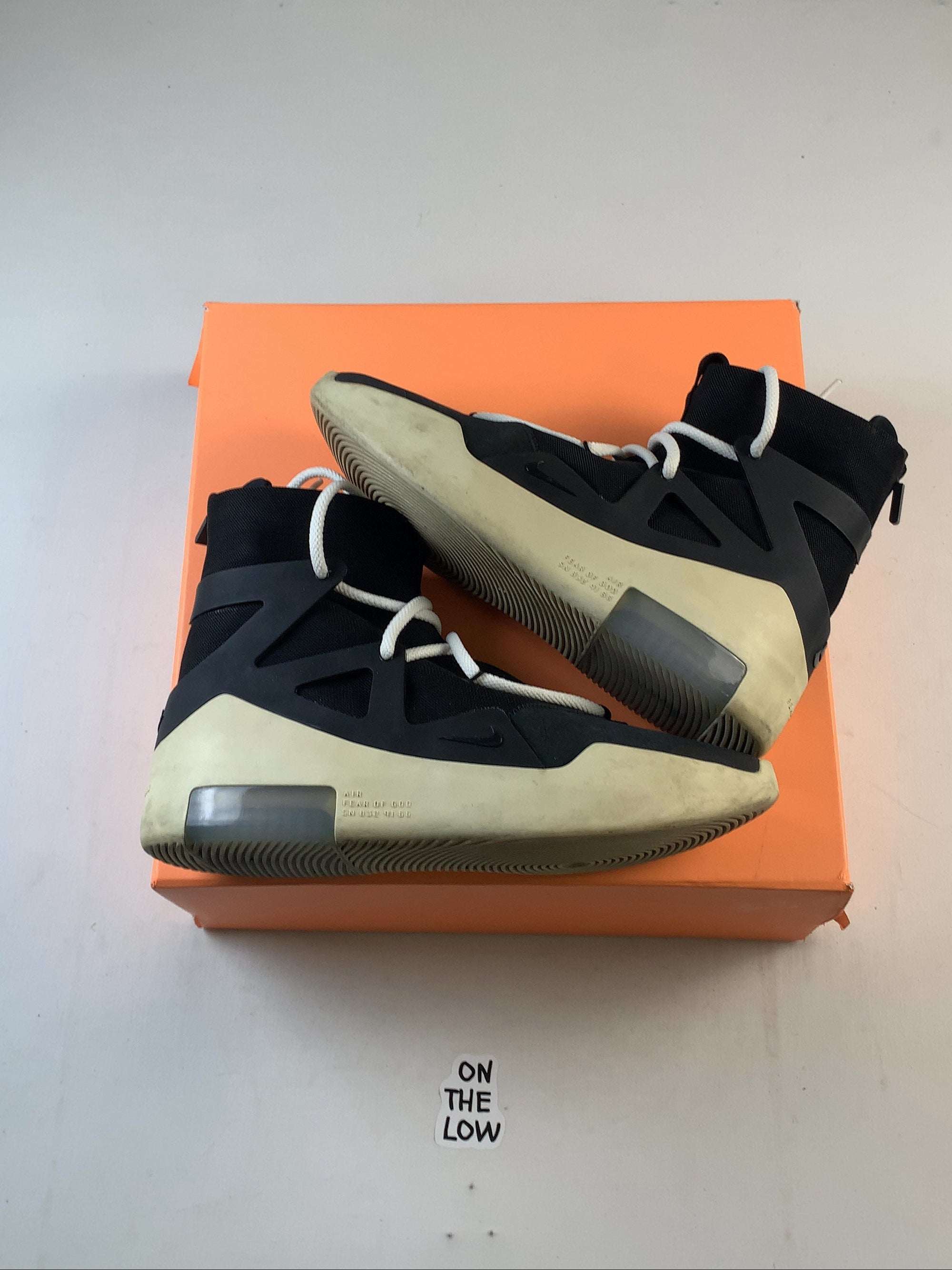 Nike Air Fear Of God 1 Black (USED) — Drive 12VHpSGdUt0o-oCL01XiLF7n_WMKgUP63 — photo 1