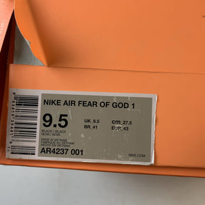 Nike Air Fear Of God 1 Black (USED) — Drive 128I12warj02PhFJXCft8WPLj6XKDDGAT — photo 7