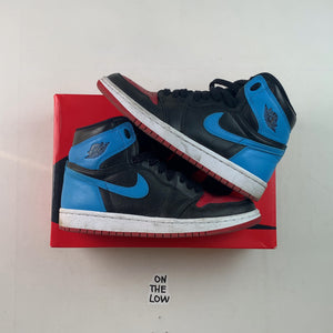 Jordan 1 Retro High NC to Chi (Women's) (USED) — Drive 1eCm5rY2IZ0egCrleRxyyYT1e5XSyQe4s — photo 1