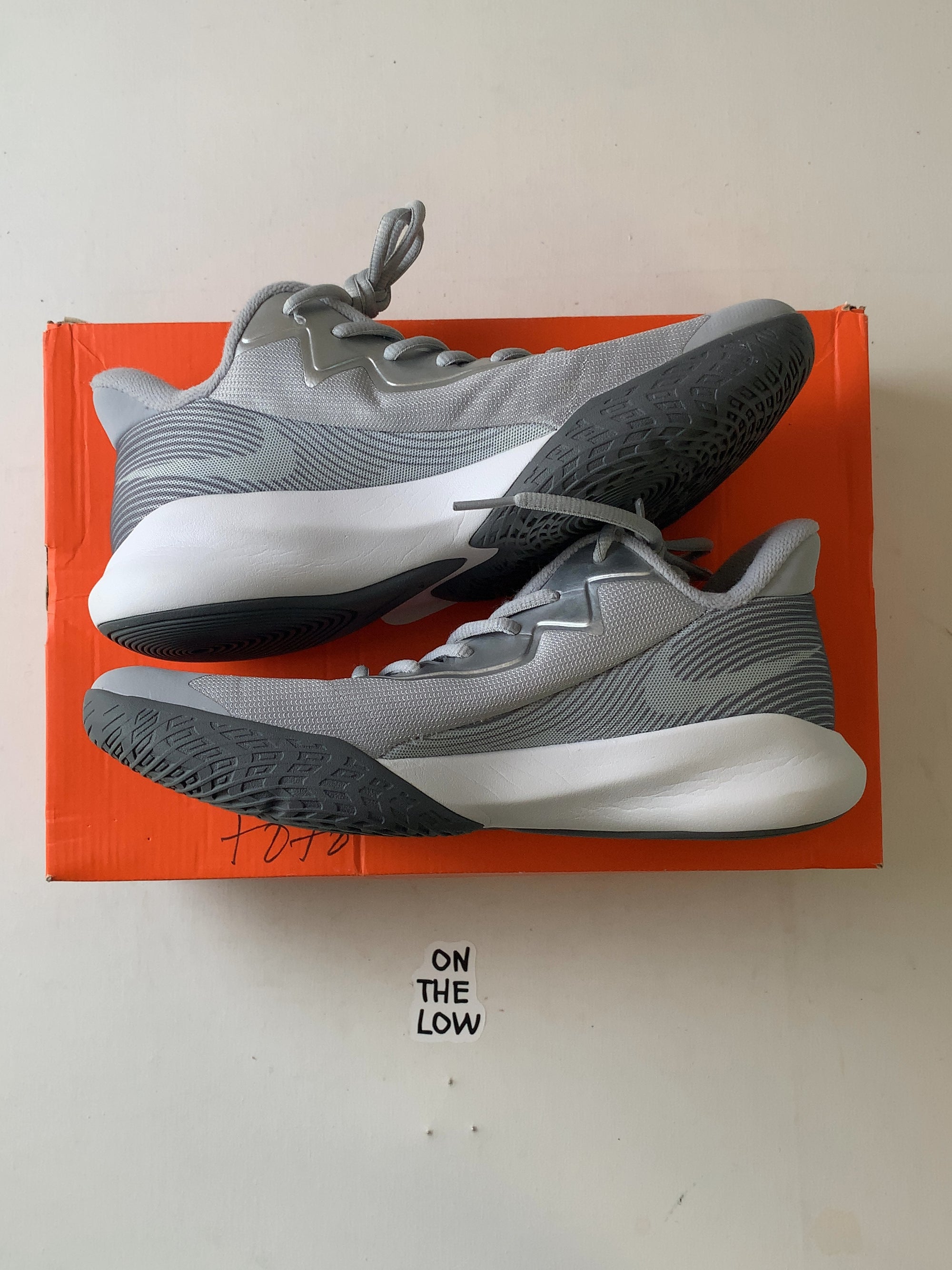 Nike Precision 4 Wolf Grey Metallic Gold — Drive 1P1G1B-keaEm6QUWnC4RioaXRUsOMtlPu — photo 2