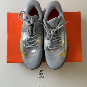 Nike Precision 4 Wolf Grey Metallic Gold — Drive 1Mw96IvcNmip5fotTf1yjCexyfwQqKURT — photo 3