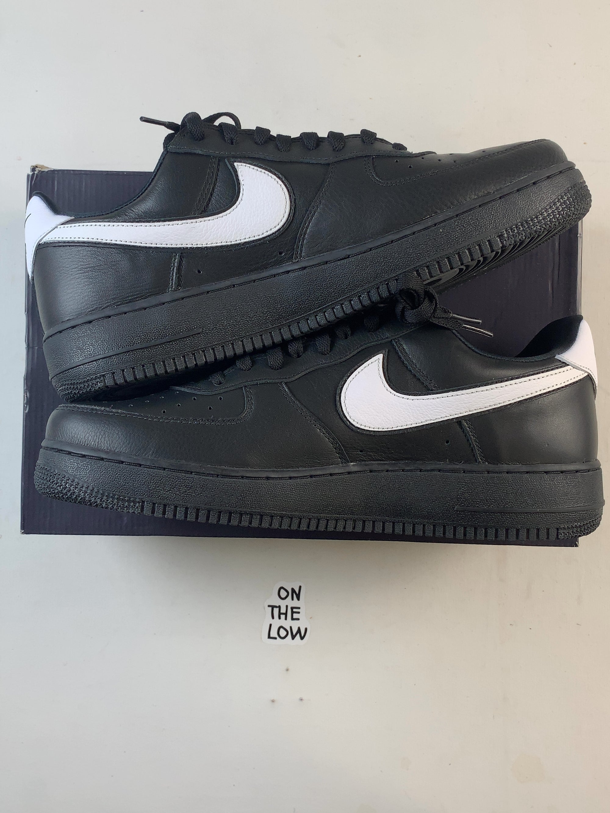 Nike Air Force 1 Low QS Black White — Drive 14gNEbjT9V_r2Cf5grH5XCWq9Fzyi1uac — photo 2