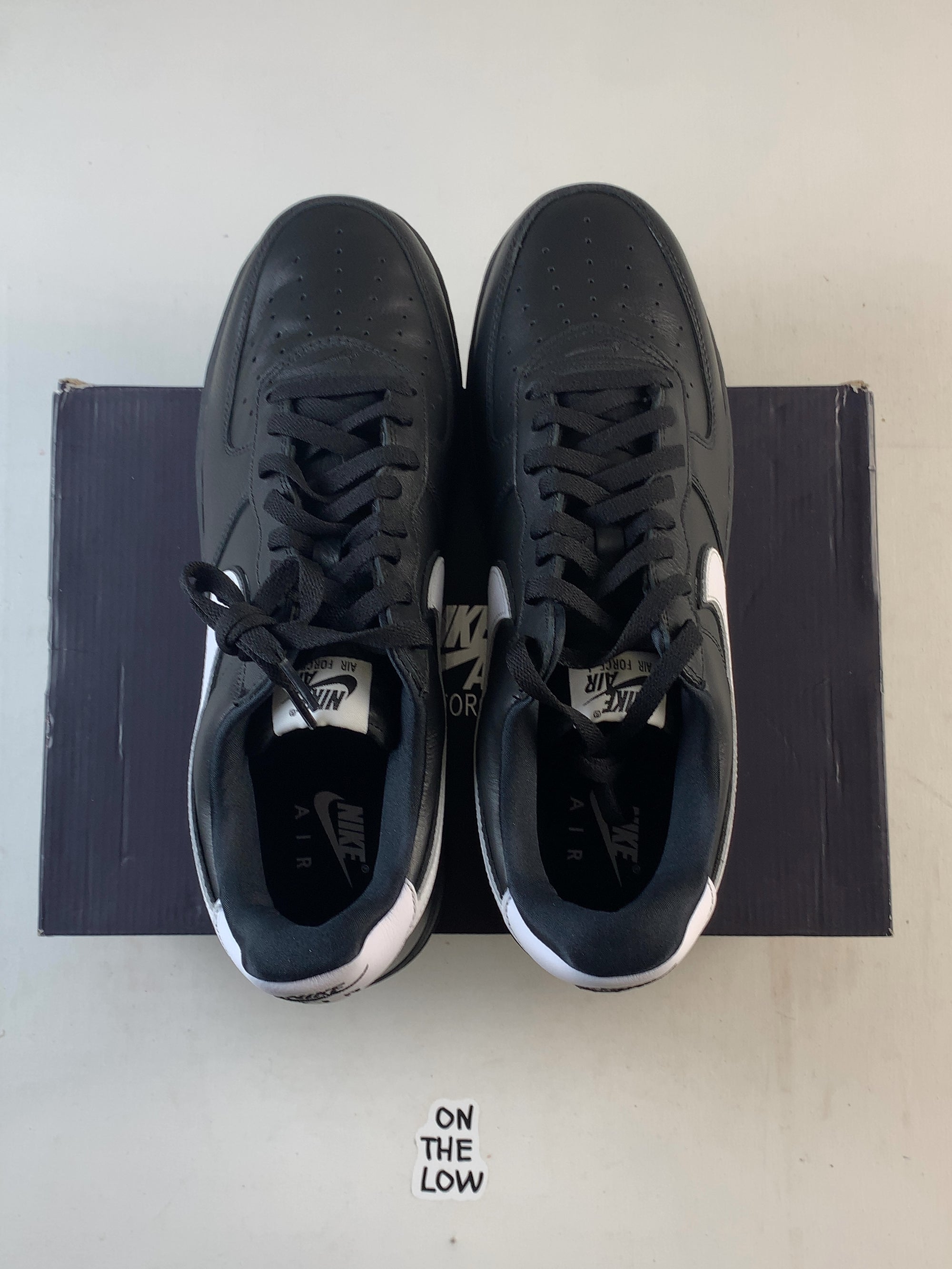 Nike Air Force 1 Low QS Black White — Drive 1Ye4JeCJ_BpVzXeocwEg4f8w2VUbRY_Cs — photo 4