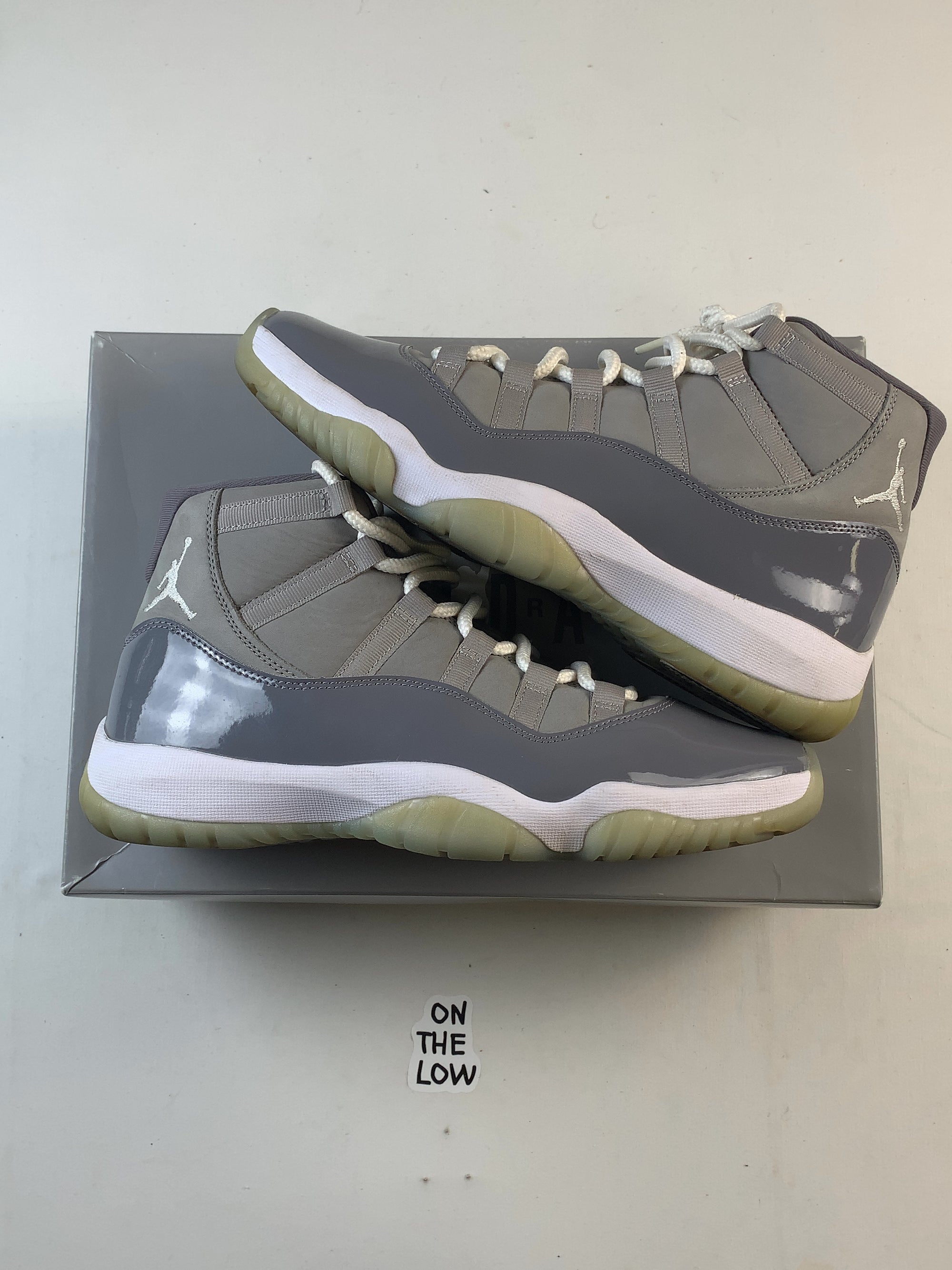 Jordan 11 Retro Cool Grey (2021) (USED) — Drive 1Vsuxz1WviSlz9WaWoXgqUUIYAR22JOy2 — photo 1