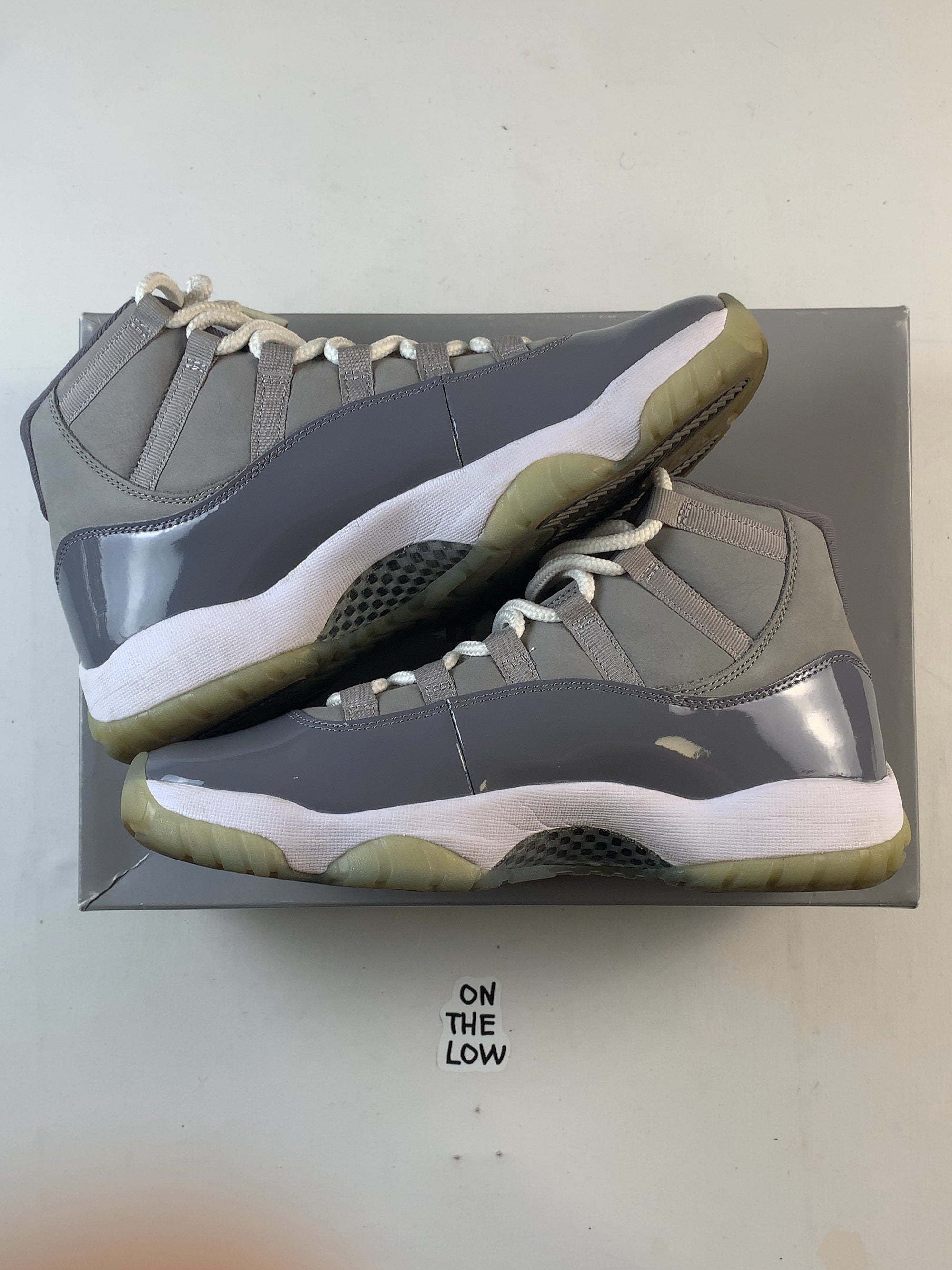 Jordan 11 Retro Cool Grey (2021) (USED) — Drive 112gWIK-f7kr8mzrYjiKxb1qwqH2WdZ05 — photo 2