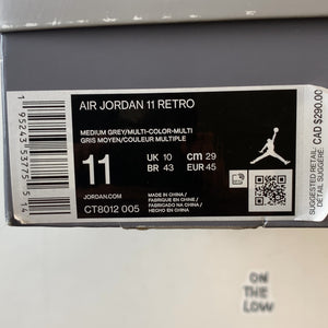 Jordan 11 Retro Cool Grey (2021) (USED) — Drive 1mkj182BFYZcQT2cTE86wZepUtBZiFBuY — photo 7