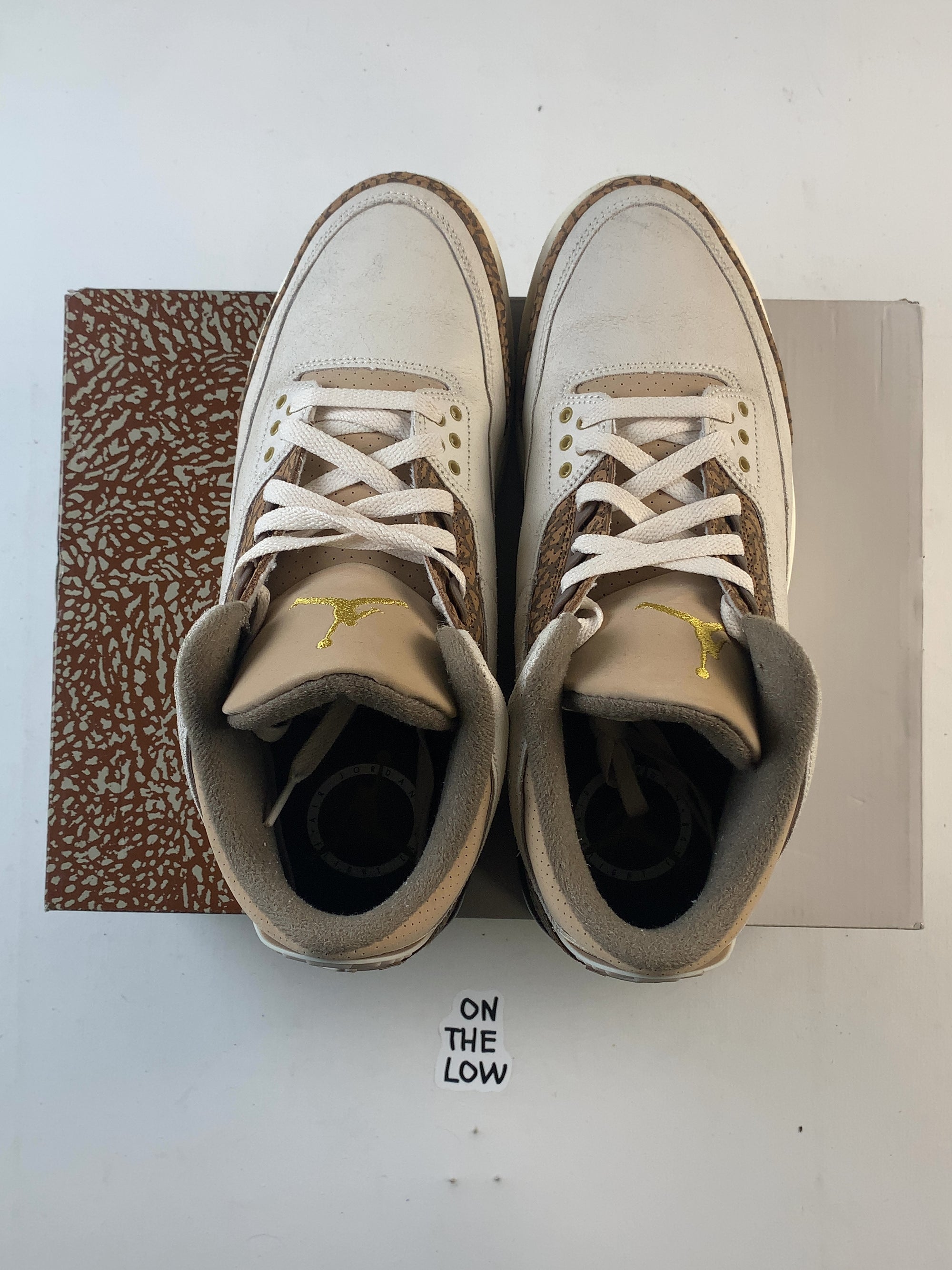 Jordan 3 Retro Palomino (USED) — Drive 17jSIZCwS3TYizz28RwXV7BmT2vBeN-zZ — photo 4