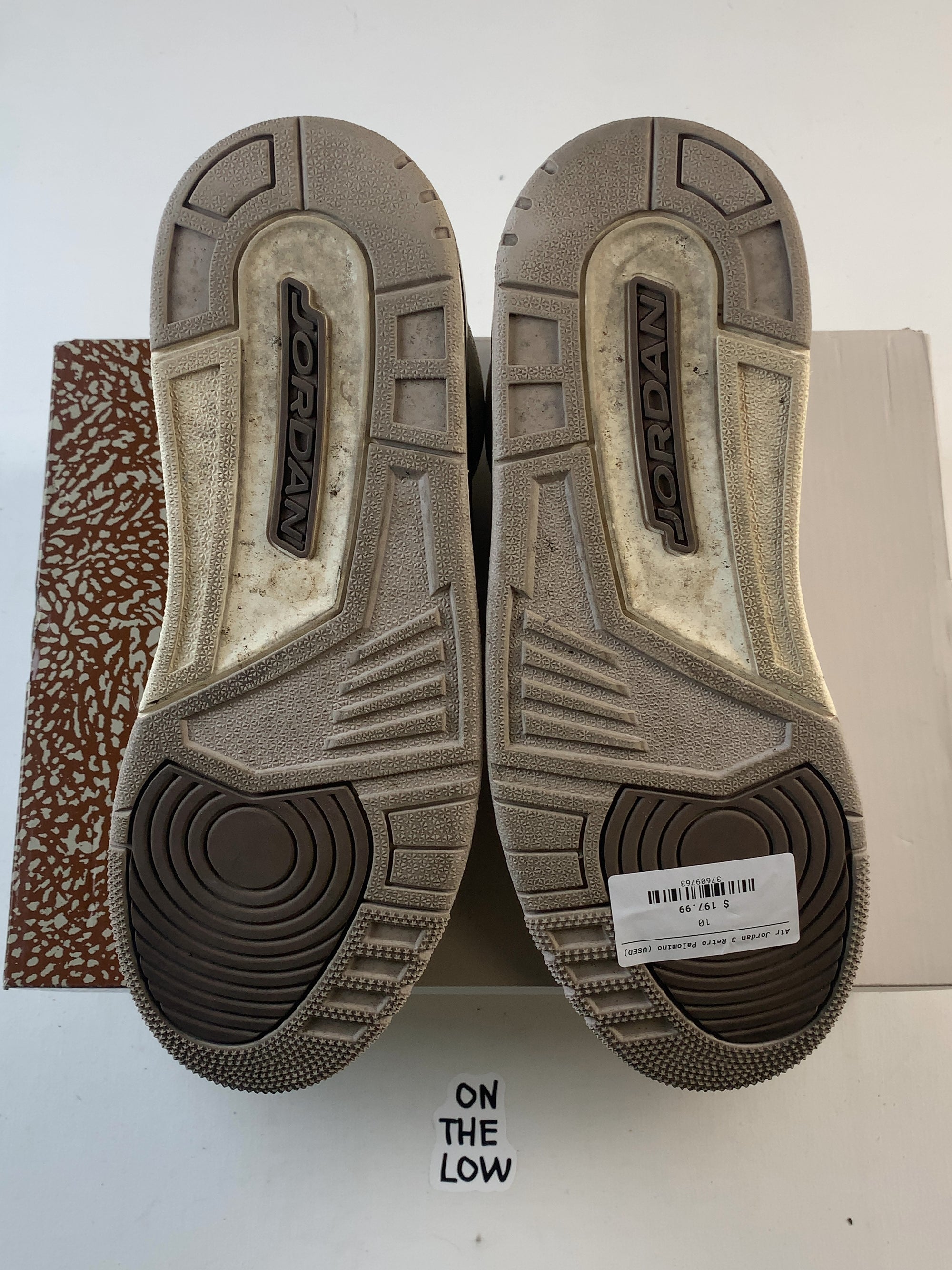 Jordan 3 Retro Palomino (USED) — Drive 17T_u0RoOck_0anAbfE_7matrTWCbXLjM — photo 6