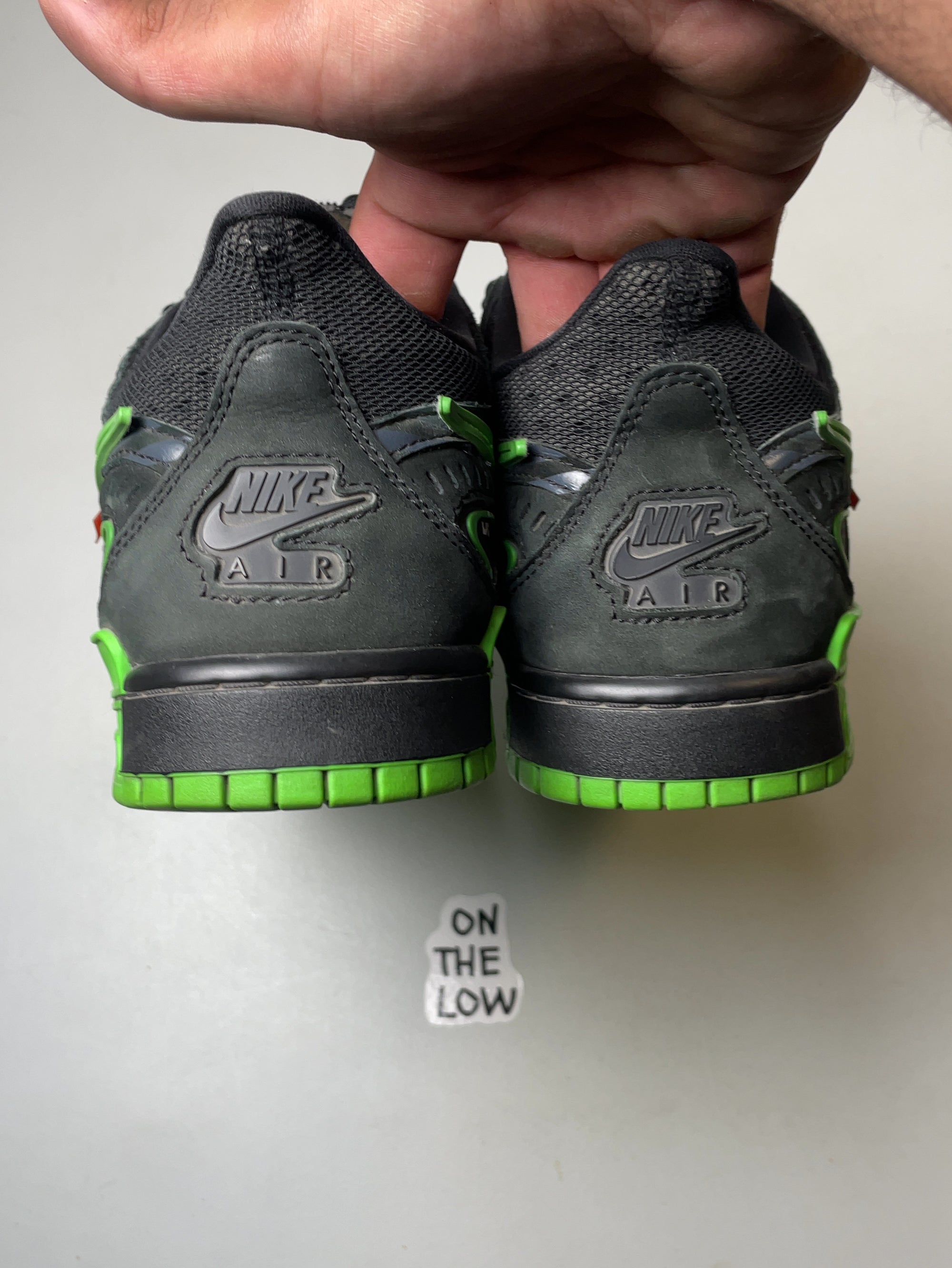 Nike Air Rubber Dunk Off-White Green Strike Men's (USED)