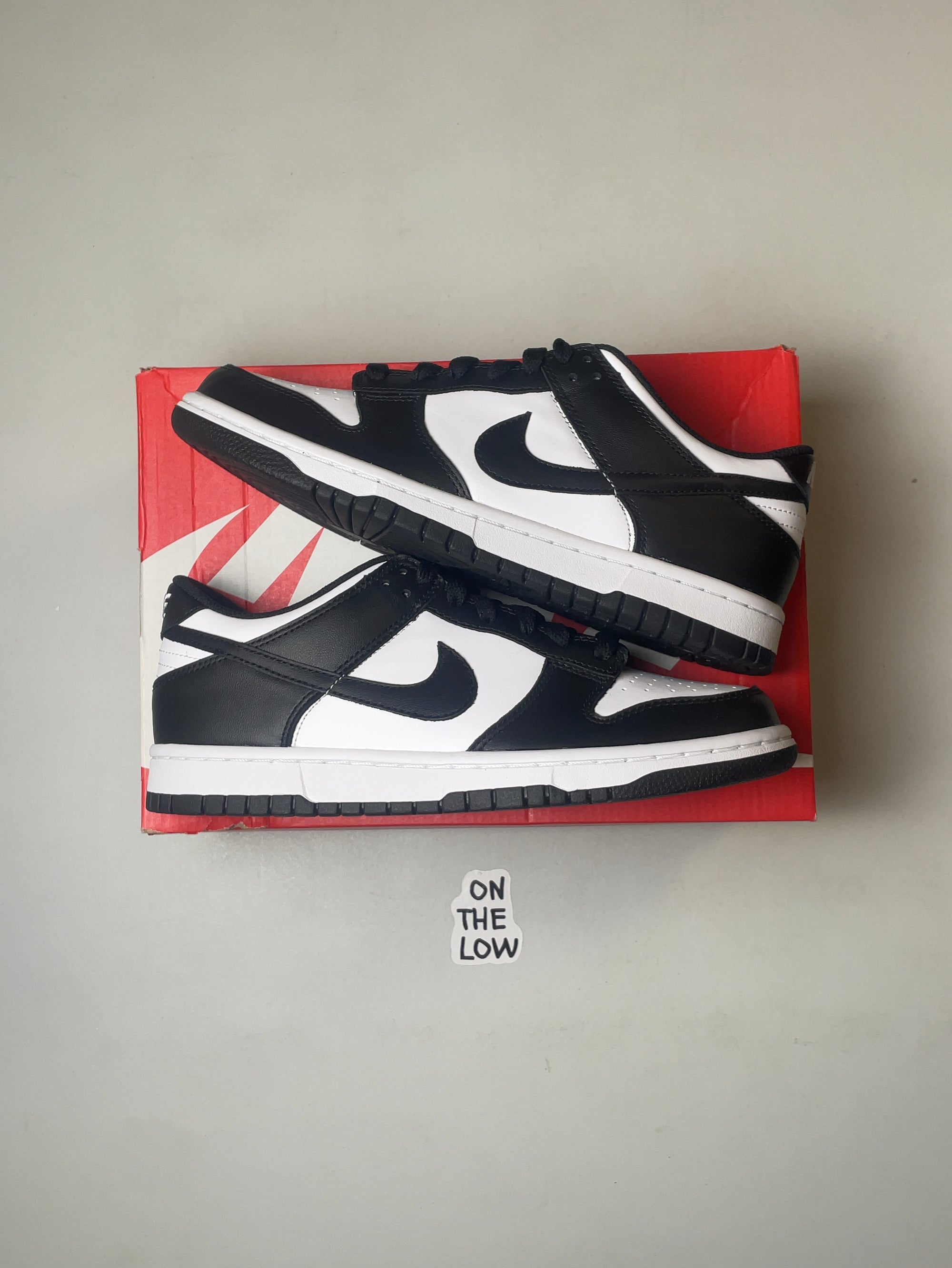 Nike Dunk Low Retro White Black Panda (GS)