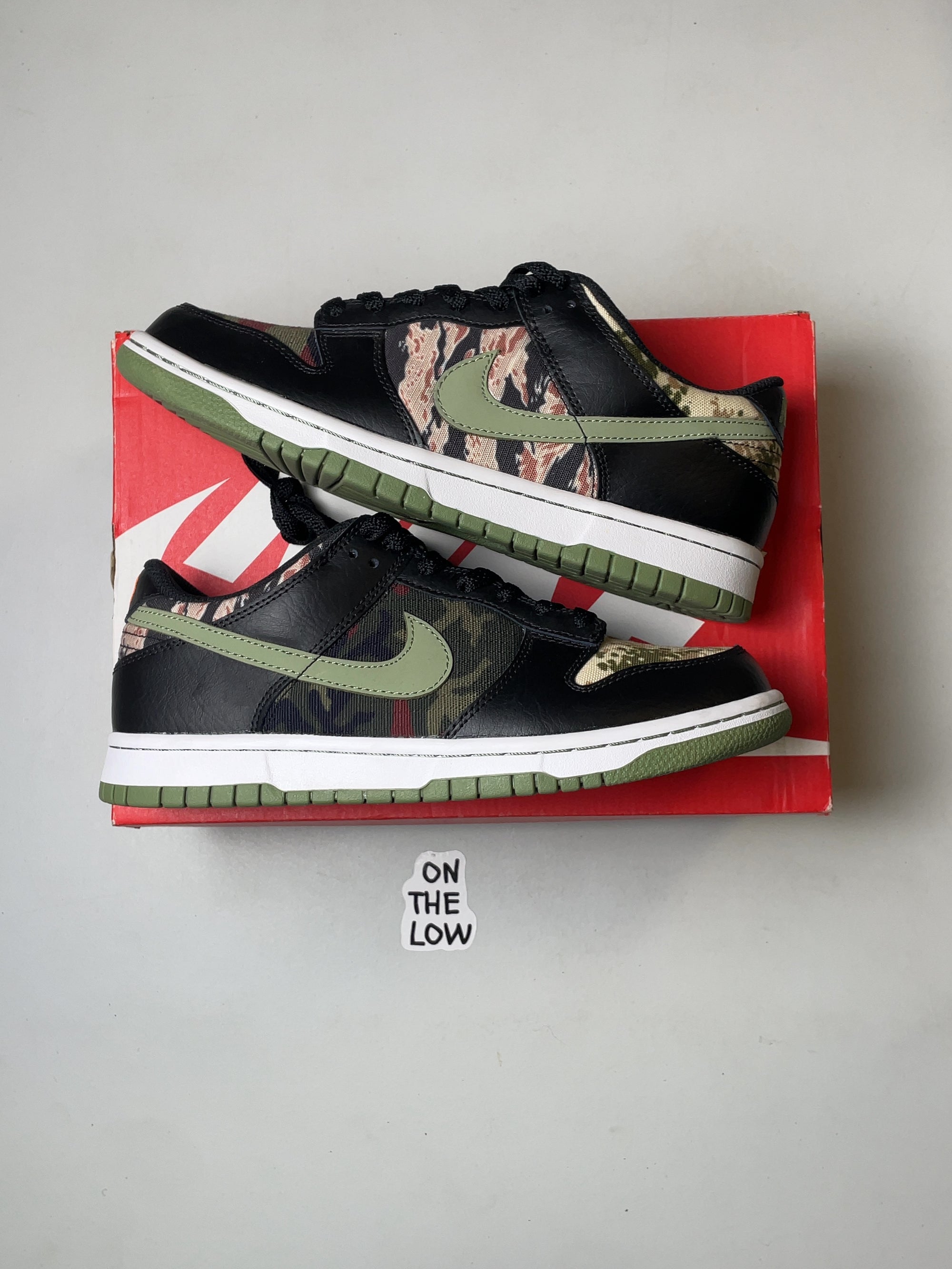 Nike Dunk Low Crazy Camo (USED)