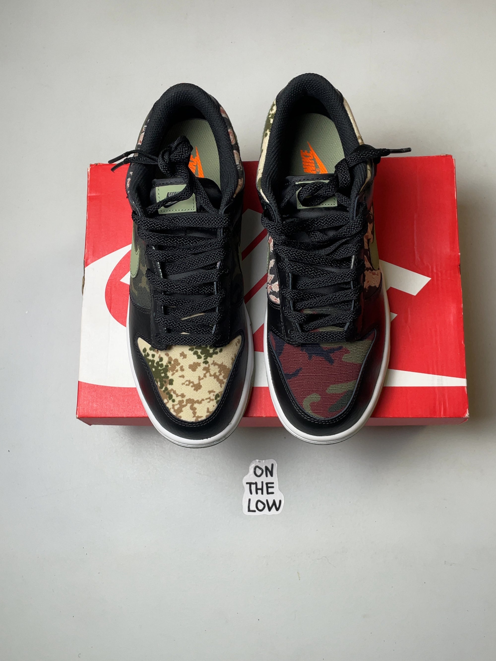 Nike Dunk Low Crazy Camo (USED)