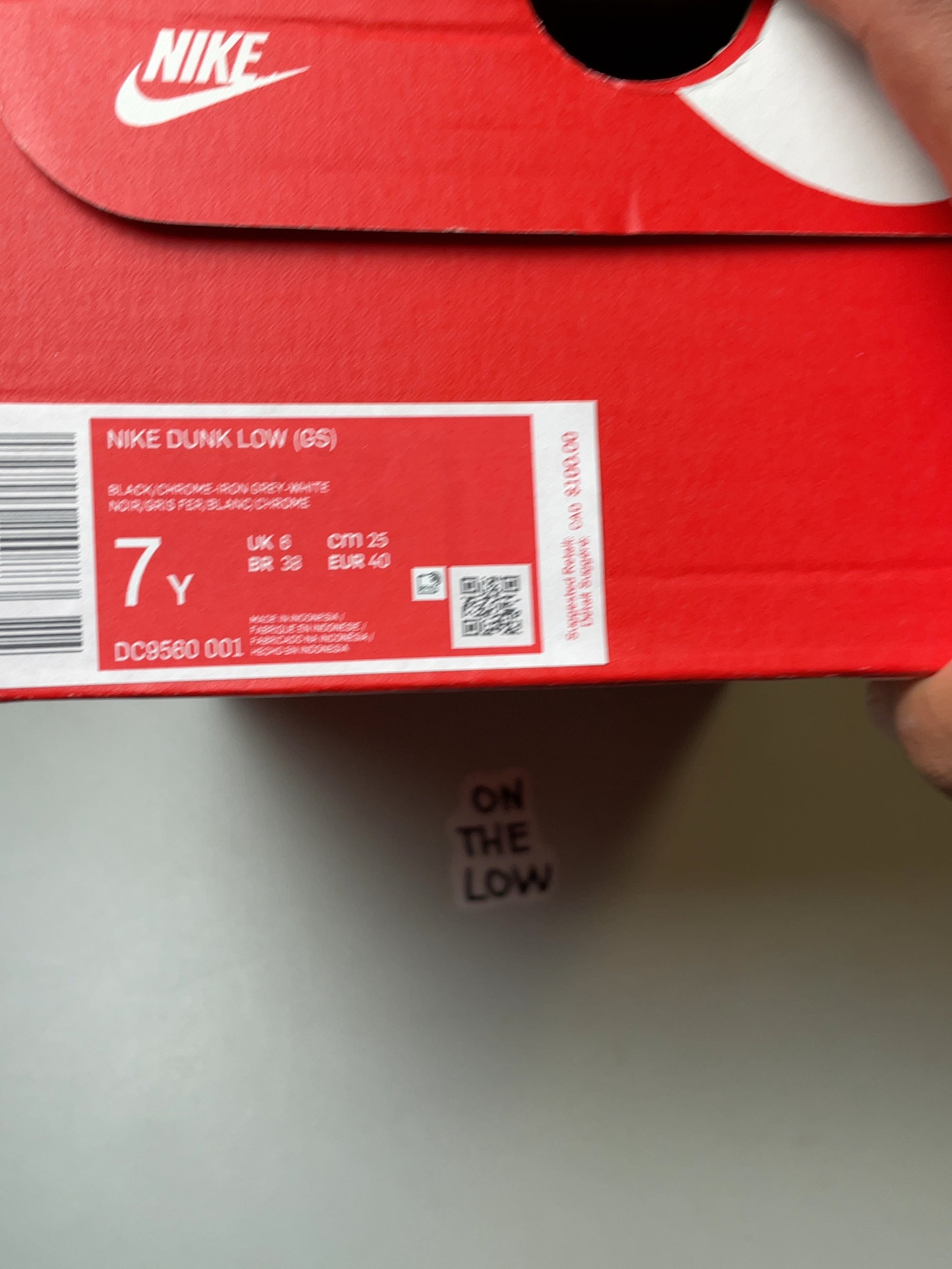 Nike Dunk Low NBA 75th Anniversary Spurs (GS)