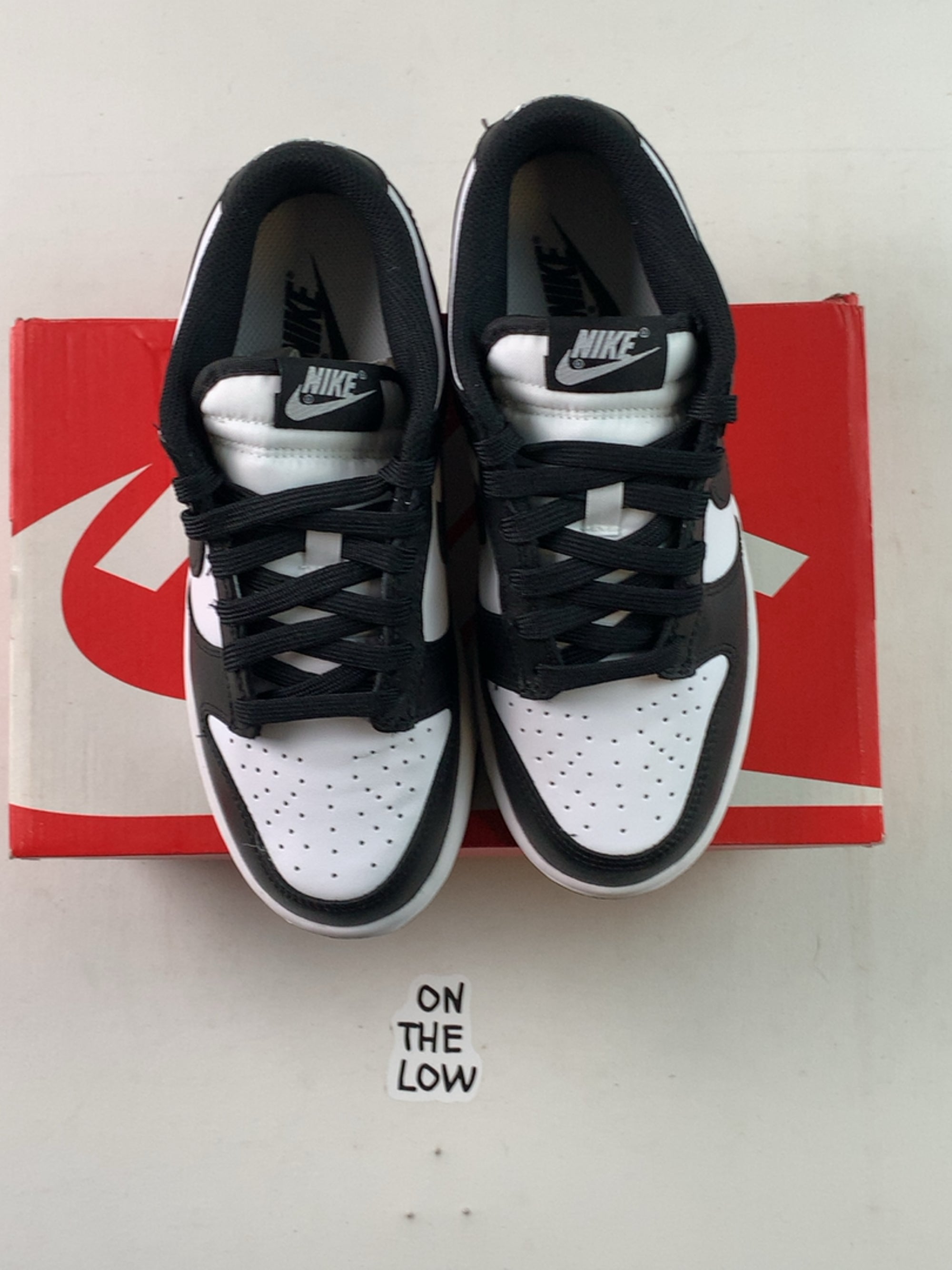Nike Dunk Low Retro White Black Panda (Women's) — Drive 1-kugLV9YD8vJtuxN1M9YL27NIAGhHrg- — photo 3