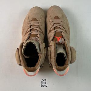 Jordan 6 Retro Travis Scott British Khaki (USED) — Drive 1HScWcwN-kZ7l55tu7HHpk43SqnCkAp45 — photo 4