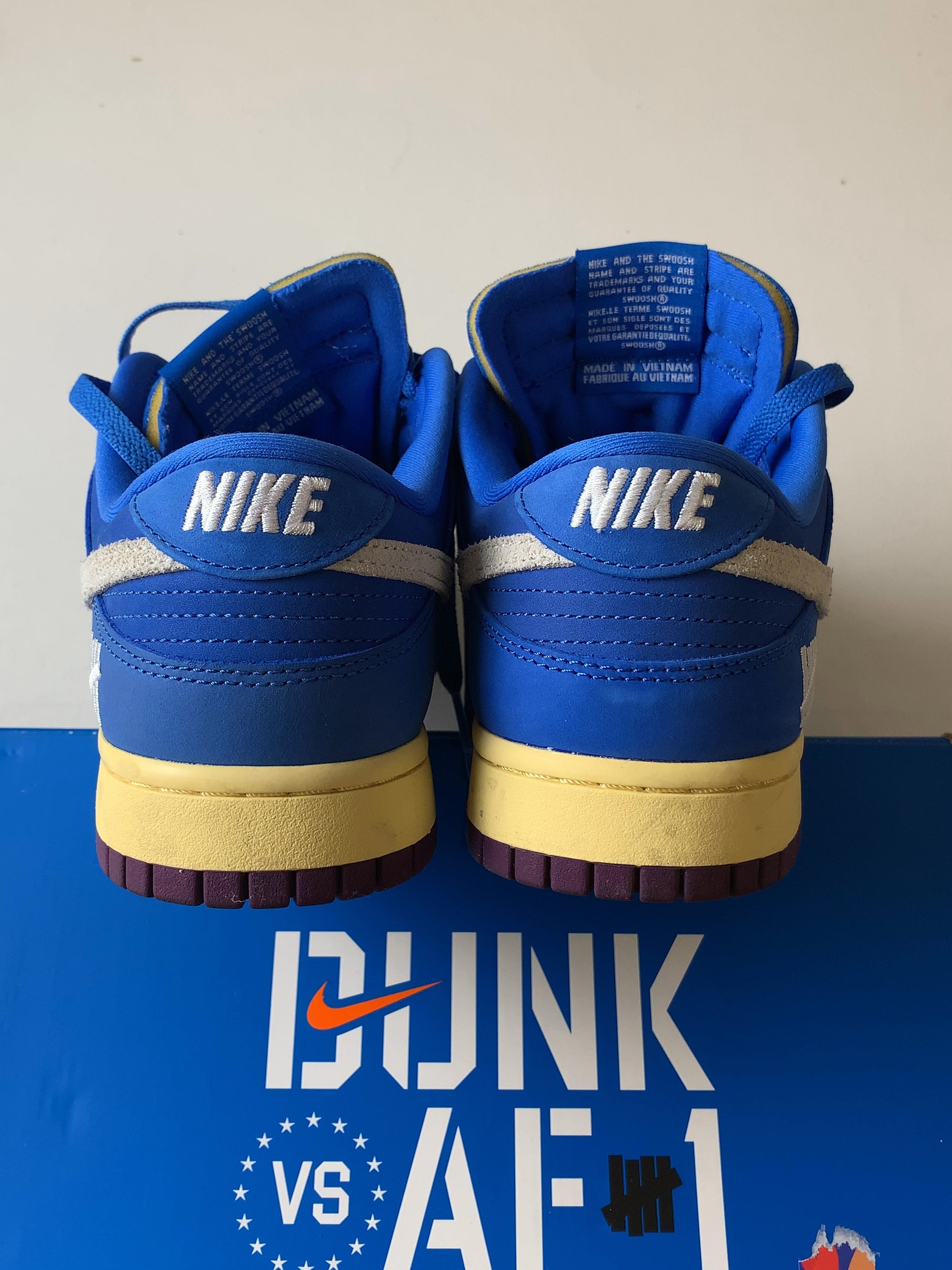Nike Dunk Low Undefeated 5 On It Dunk vs. AF1 (USED) — Drive 1U3TFGynEvpq1mL_eiunVpzlG4yadeyaa — photo 5