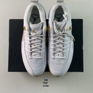 Jordan 12 Golf Metallic Gold — Drive 1TrUv_JA_qrnnpOHqDpfHxmnFUjojtR5- — photo 3
