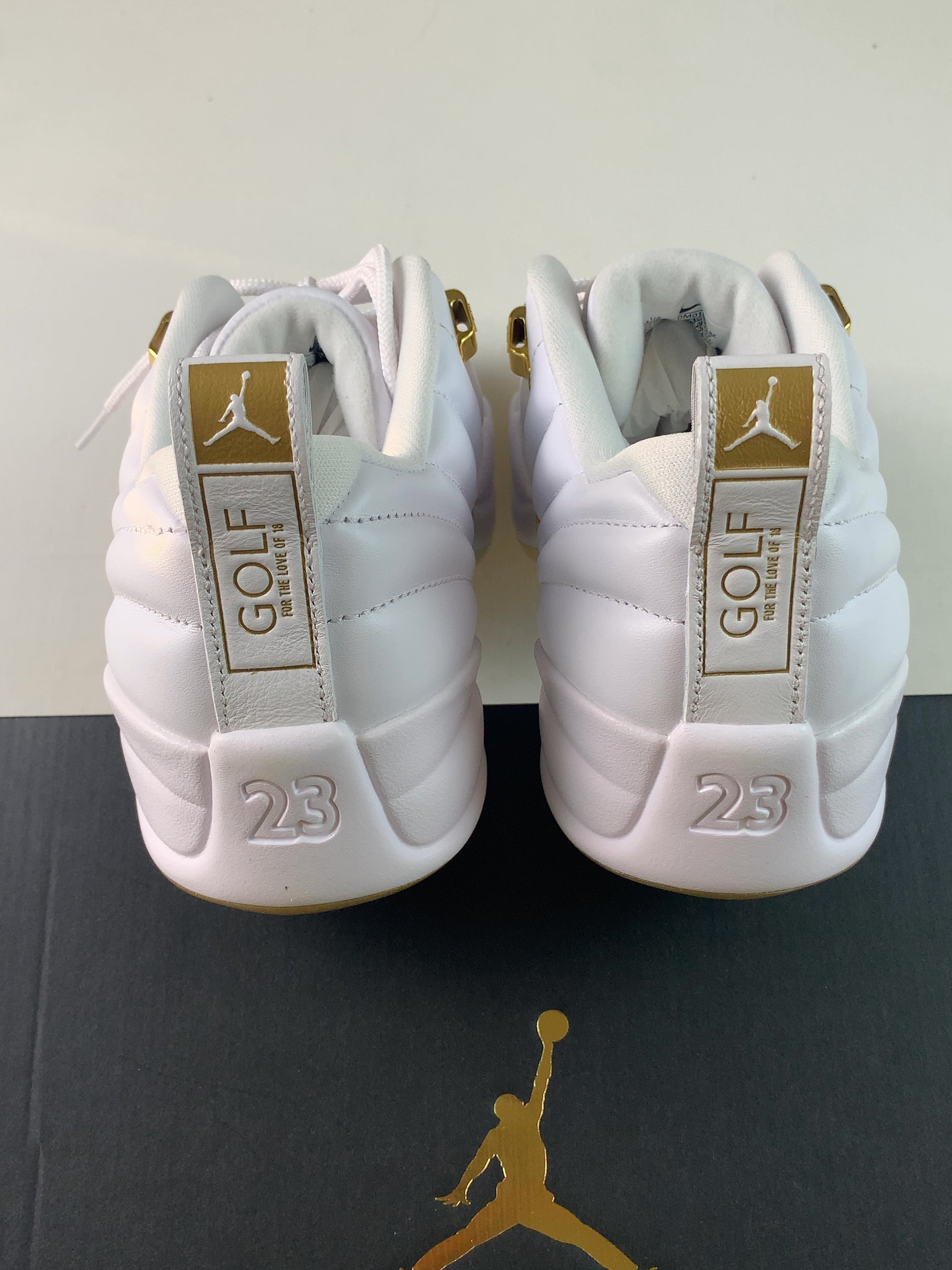 Jordan 12 Golf Metallic Gold — Drive 1pNd325a_-iyqTMJpzZSFP34ZPr8pg7gq — photo 5