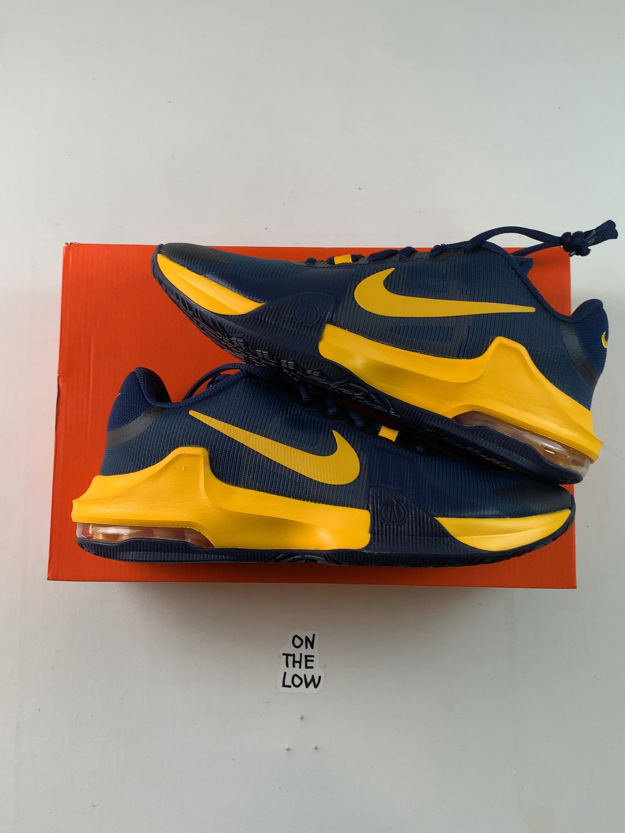 Nike Air Max Impact 4 Midnight Navy University Gold — Drive 1XKWEdloesFhWNHGRD89vwFgzVAClUASc — photo 1