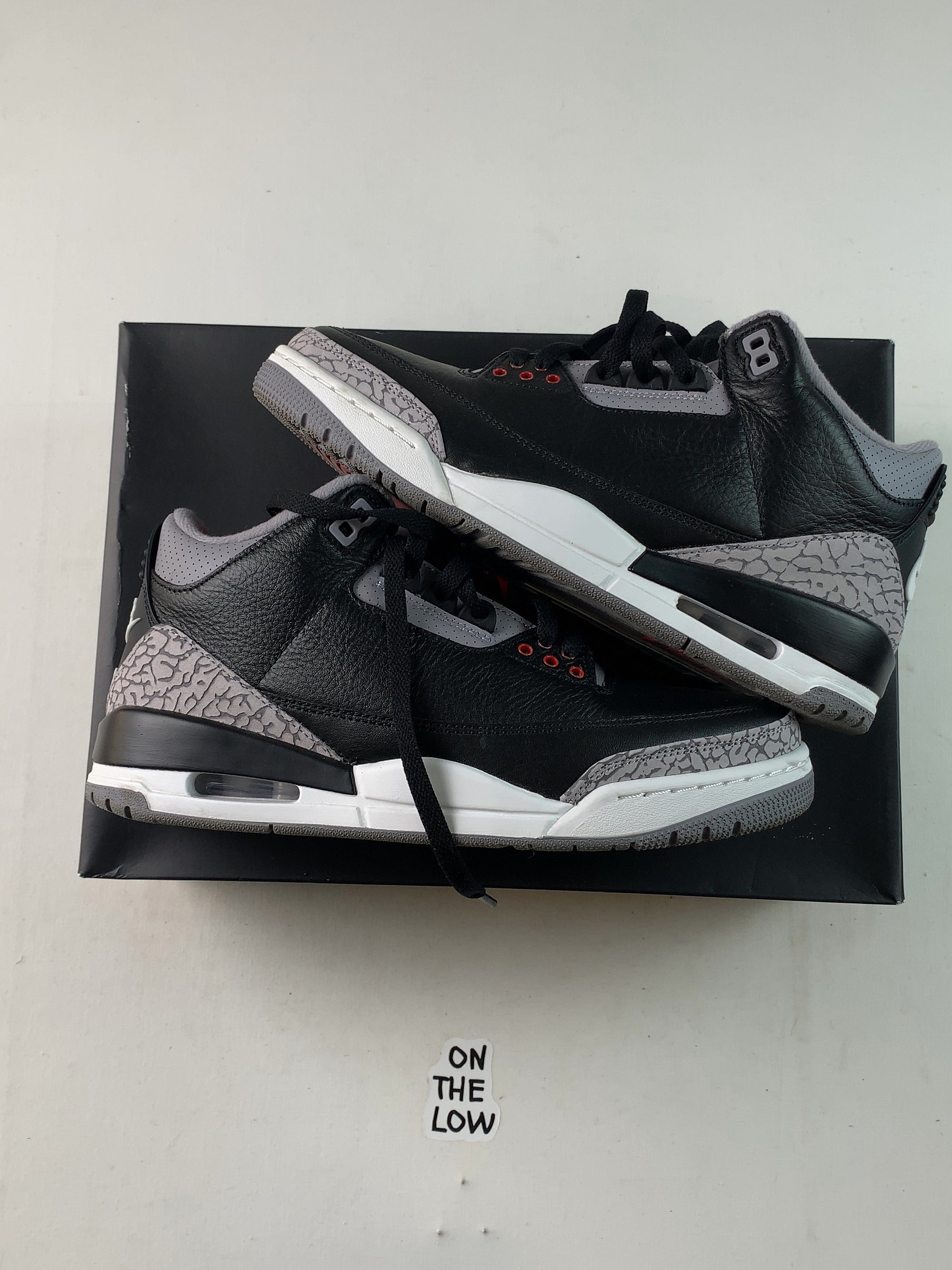 Jordan 3 Retro OG Black Cement (2024) (USED) — Drive 1UCWLo3os8QUmqMSfifUSf9tGaTgbjbID — photo 1