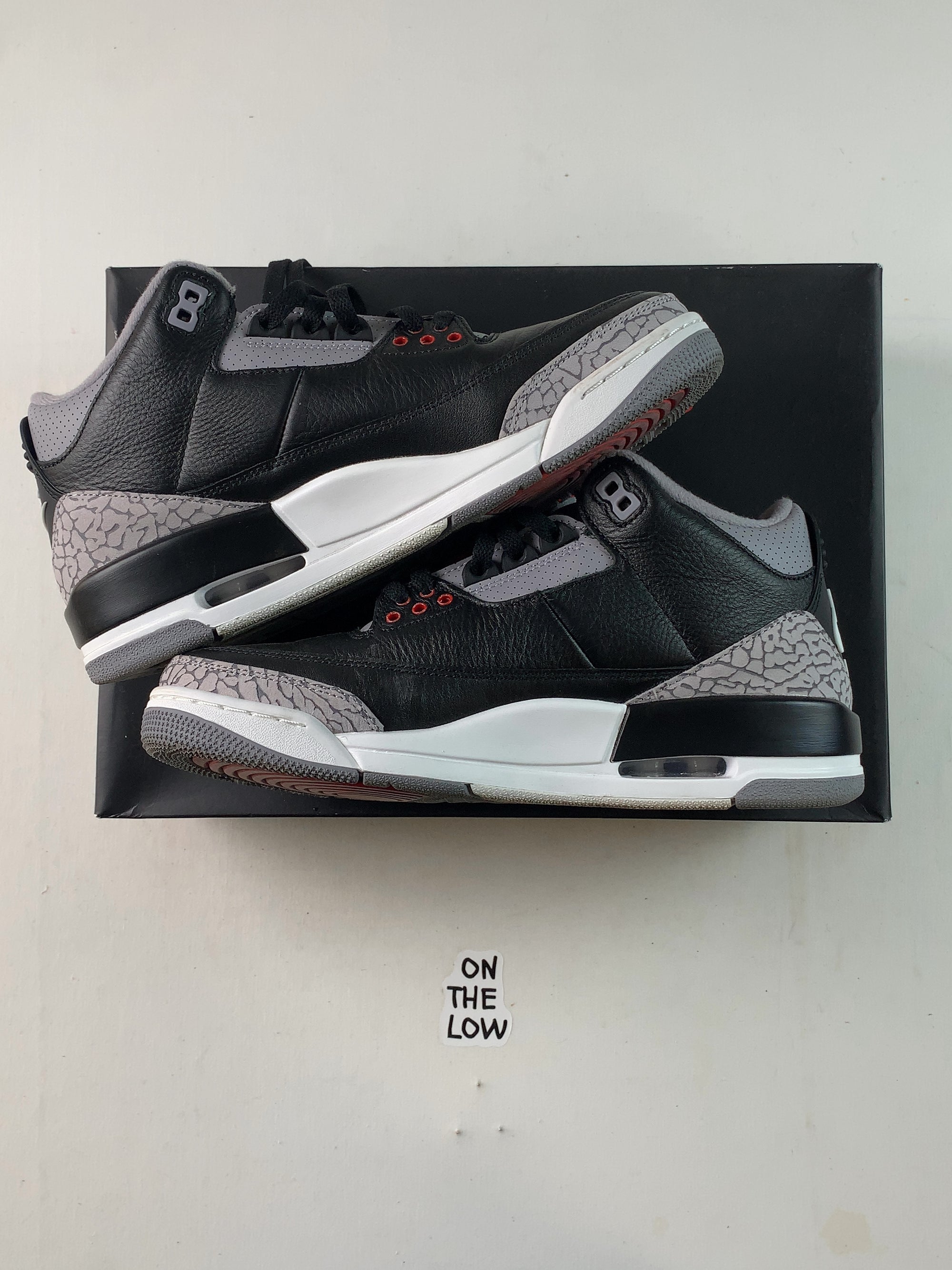 Jordan 3 Retro OG Black Cement (2024) (USED) — Drive 1J3VfBUZXJA8IR89dVrpwi4LCvXe8Qk8q — photo 2