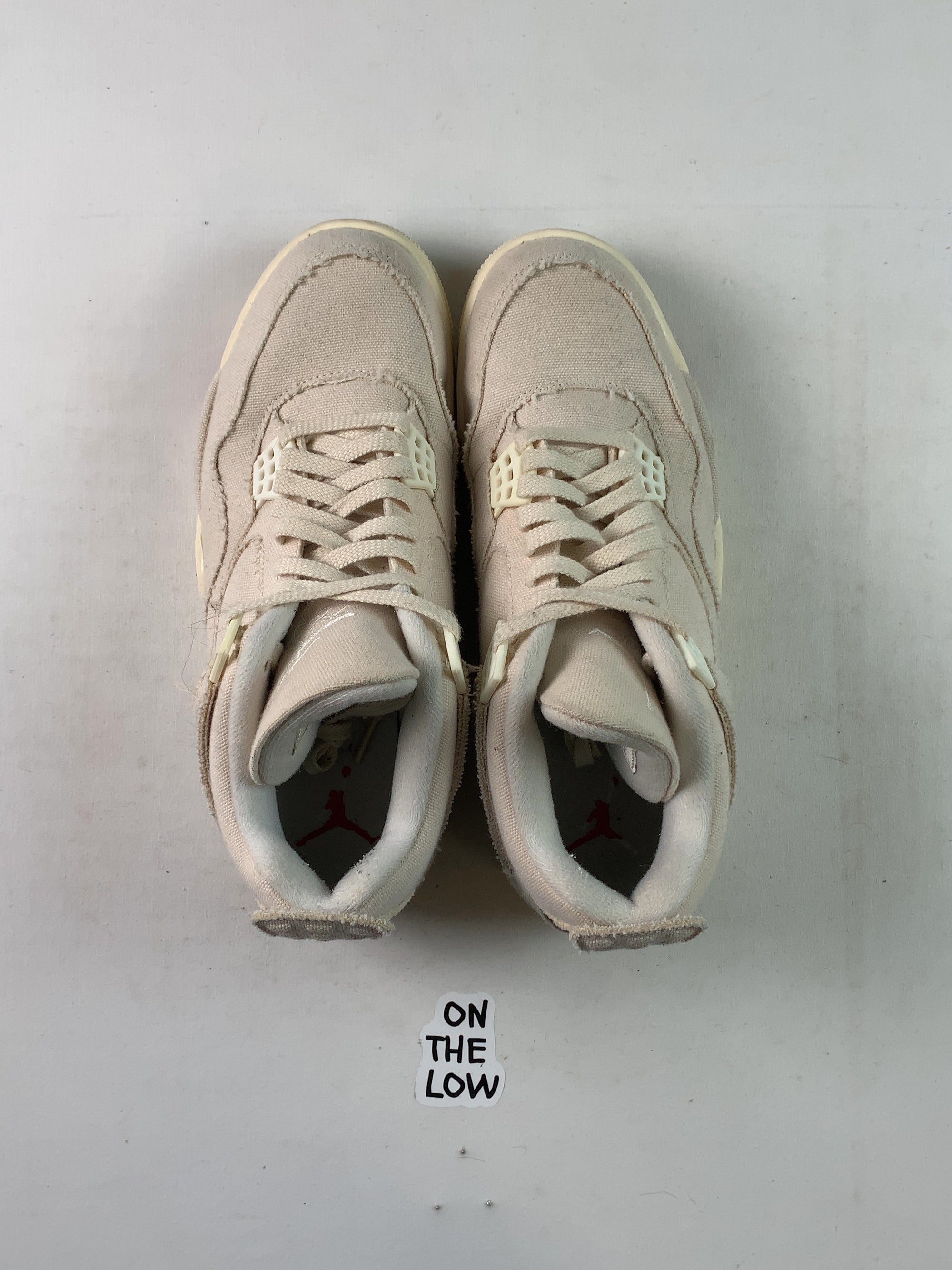 Jordan 4 Retro Blank Canvas (Women's) (USED) — Drive 1ZBQLQuntW9eyQ0lyeMNxdih03jmwRldt — photo 4