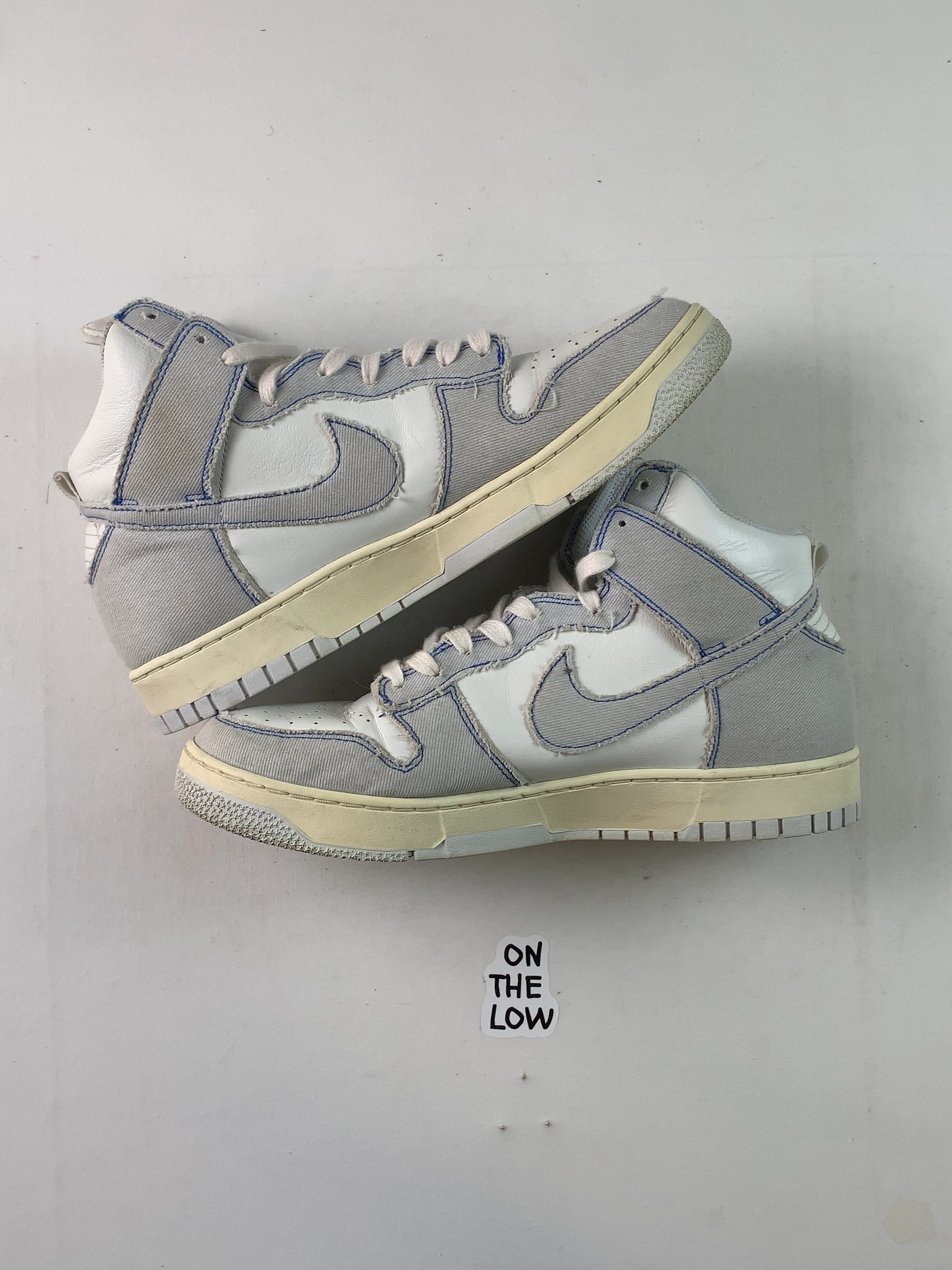 Nike Dunk High 1985 Blue Denim (USED) — Drive 1BIVXUBt_laFZddmSW2Vp20wt3YVhPJ1E — photo 2