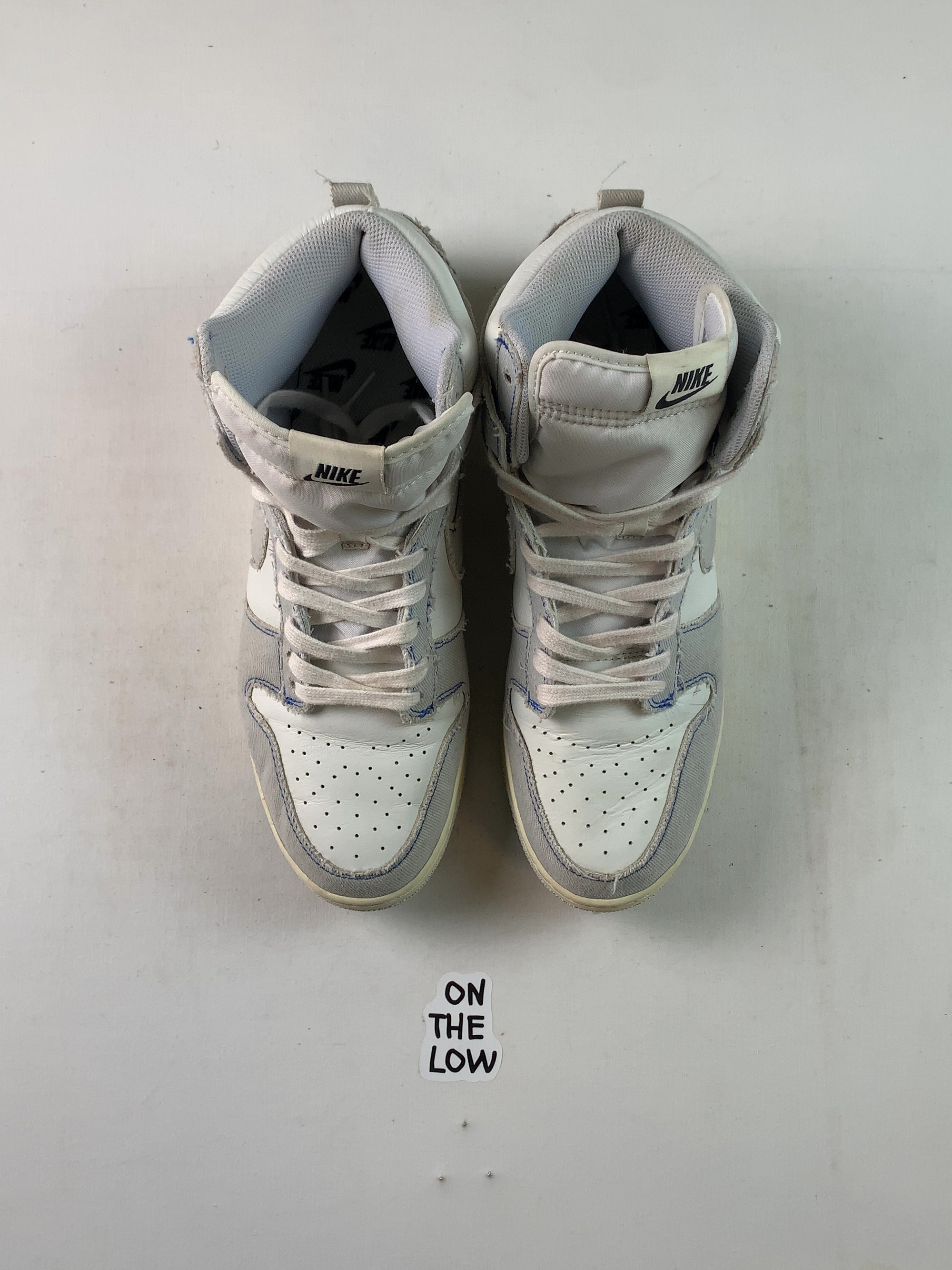 Nike Dunk High 1985 Blue Denim (USED) — Drive 1h9Jf_HW97TNo7wo2-2dIumh1JmxdE2Gv — photo 3