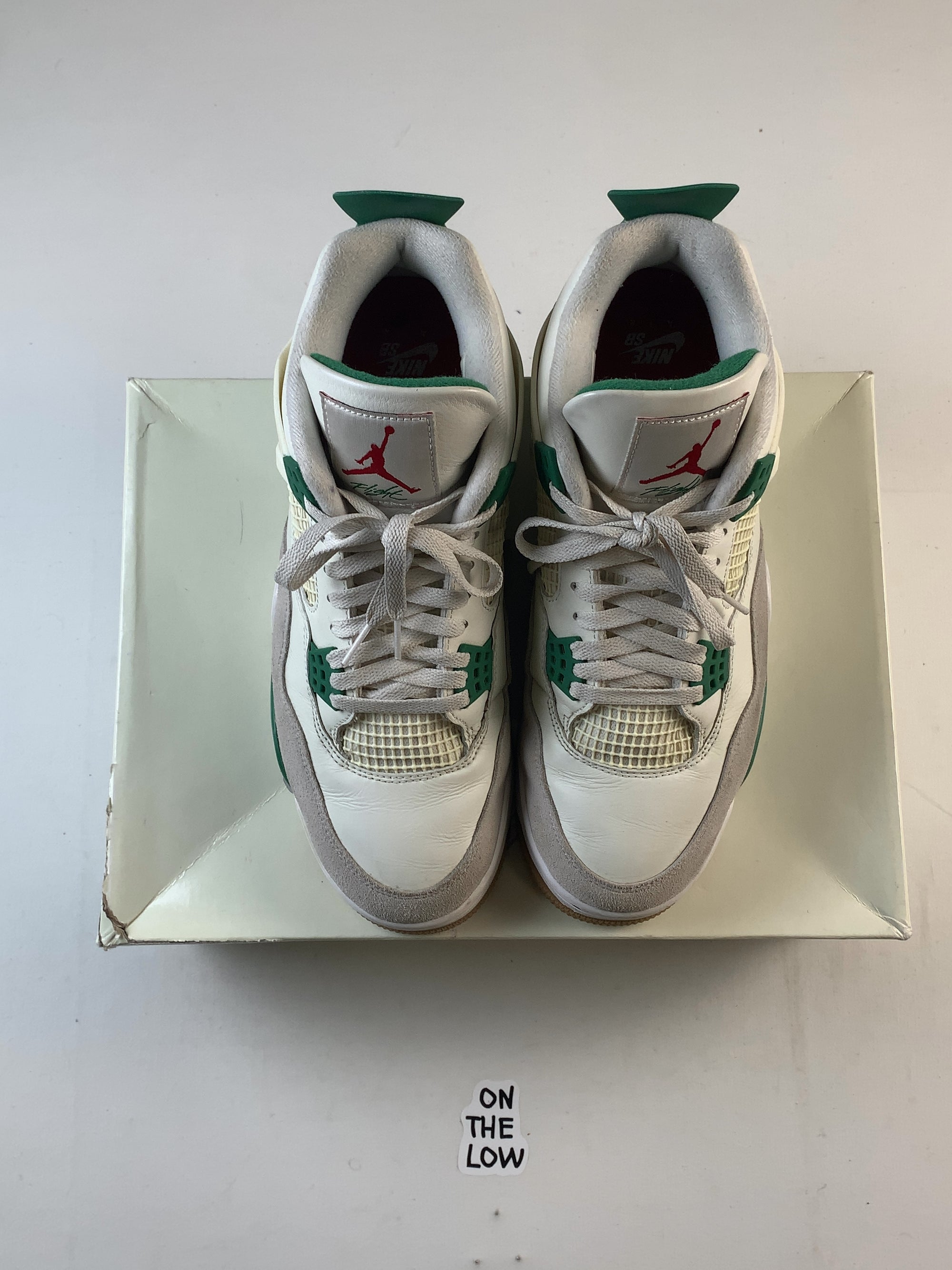 Jordan 4 Retro SB Pine Green (USED) — Drive 1kt13UAr4zlLUmh0TwBRPCbgcD__-2dvq — photo 3