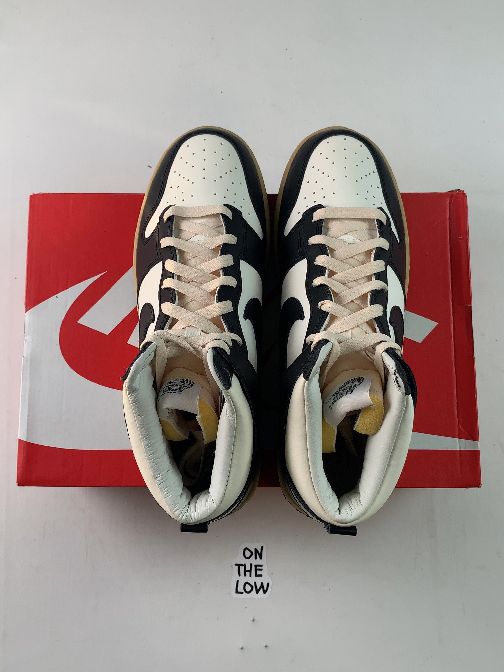 Nike Dunk High Retro Vintage Panda (Women's) — Drive 1bDNZ1OfFDcLqjUpmGs3o539w7U6Sazt3 — photo 4