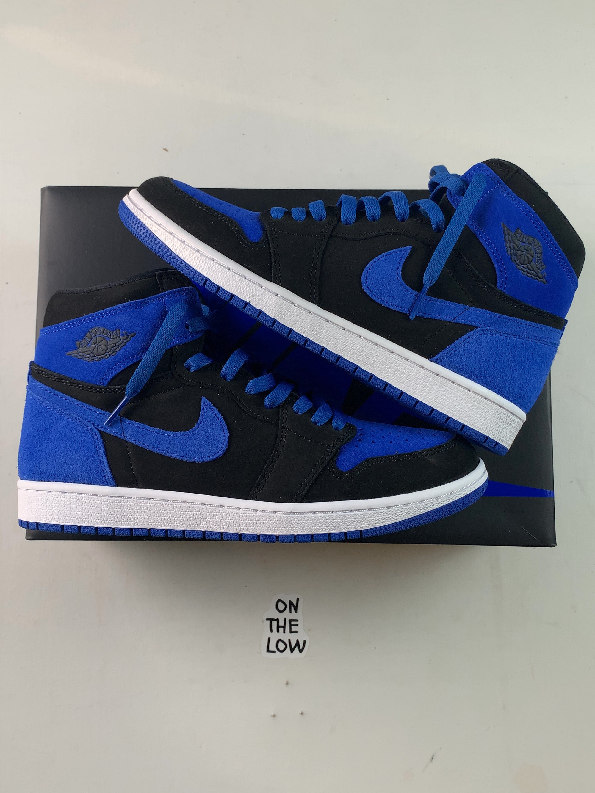 Jordan 1 Retro High OG Royal Reimagined — Drive 1S1TWtG43lWL0nh24rKG4Y9T60FLlUPlm — photo 1