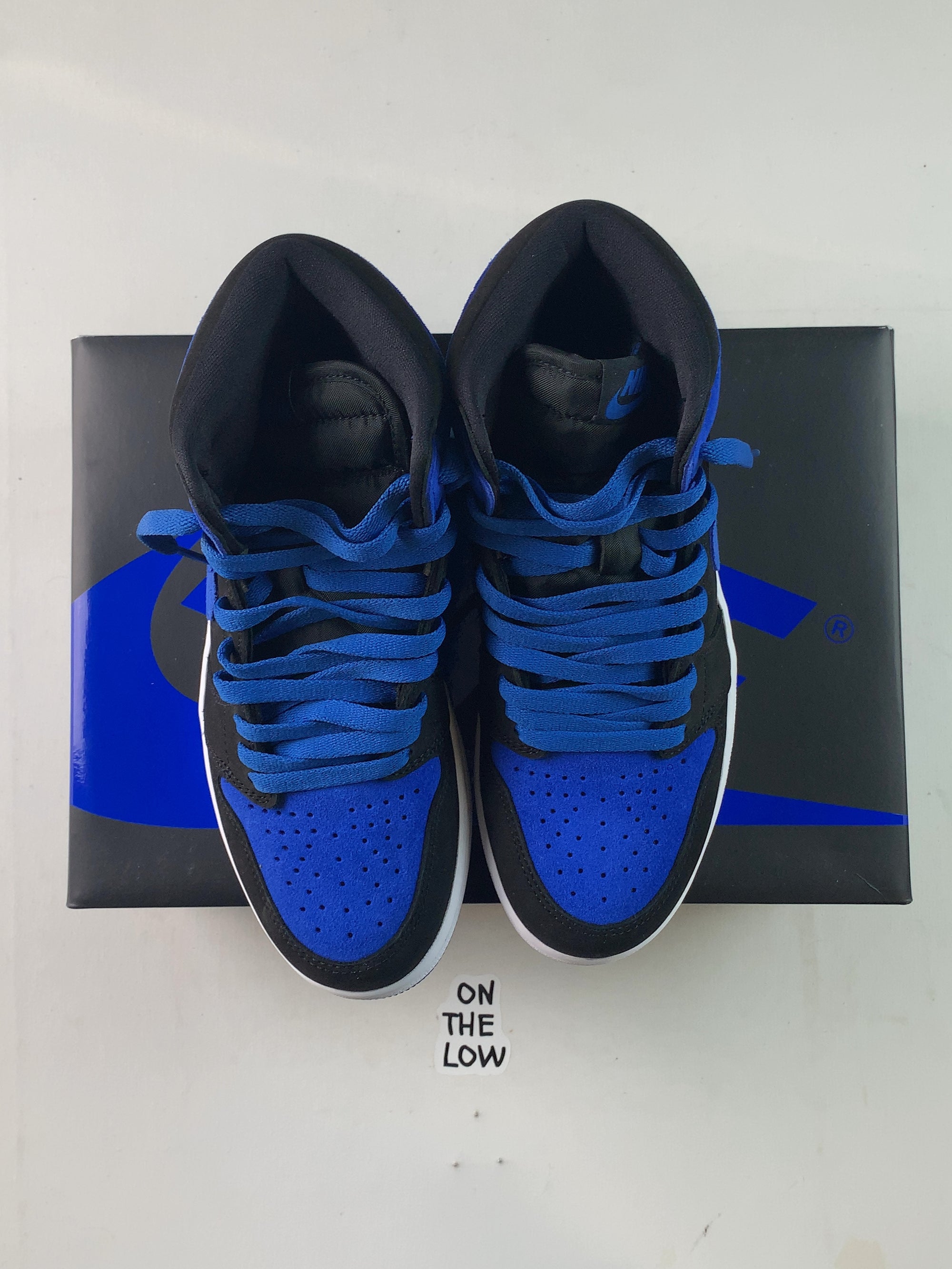 Jordan 1 Retro High OG Royal Reimagined — Drive 1z71rA1mRDTvR8pZW4ug0GdtucmqLF9D5 — photo 3