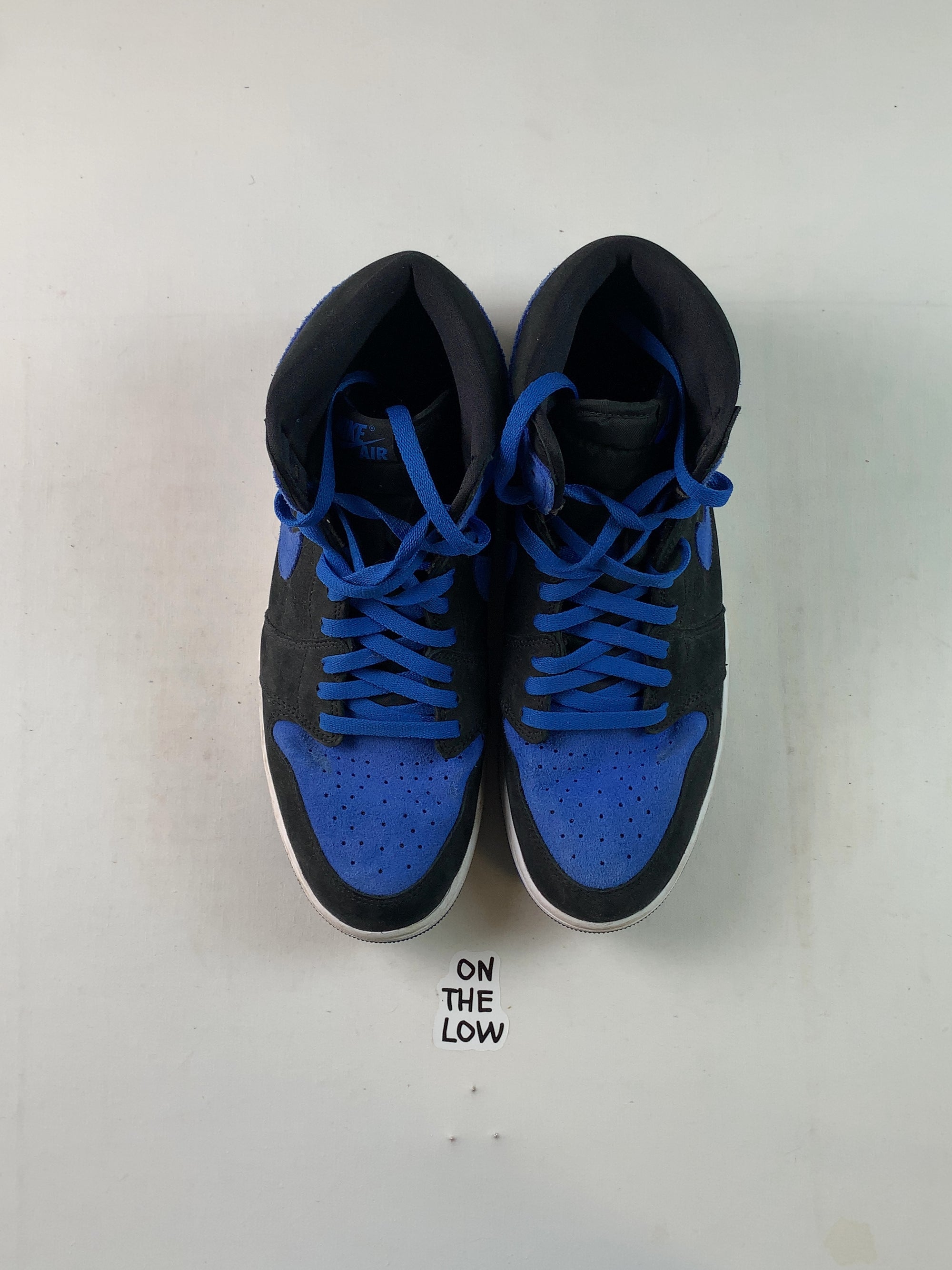Jordan 1 Retro High OG Royal Reimagined (USED) — Drive 1FavkmZxD0fxrlXg-g6DX4u36_sJnH7Hy — photo 3