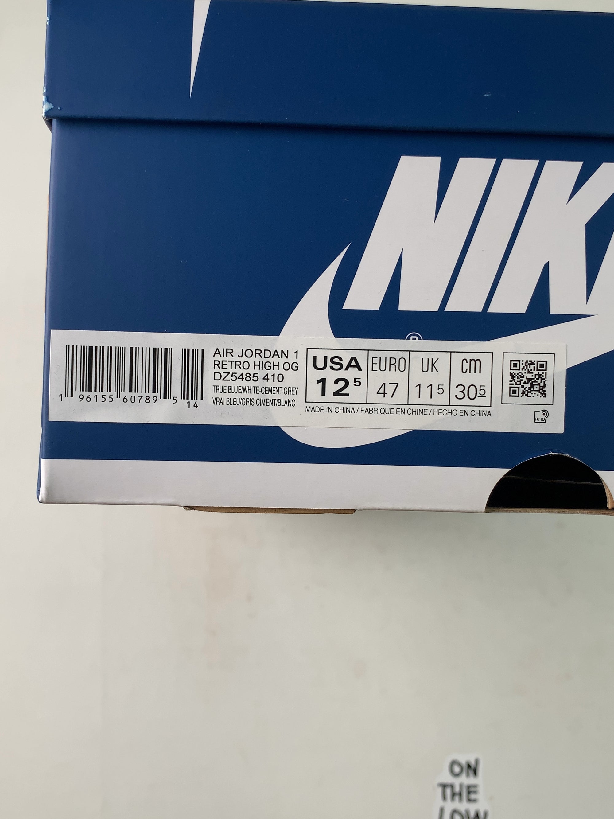 Jordan 1 Retro High OG True Blue — Drive 12Q8je0-5YL49JdwilRIFqWt6XcrYsHnJ — photo 7