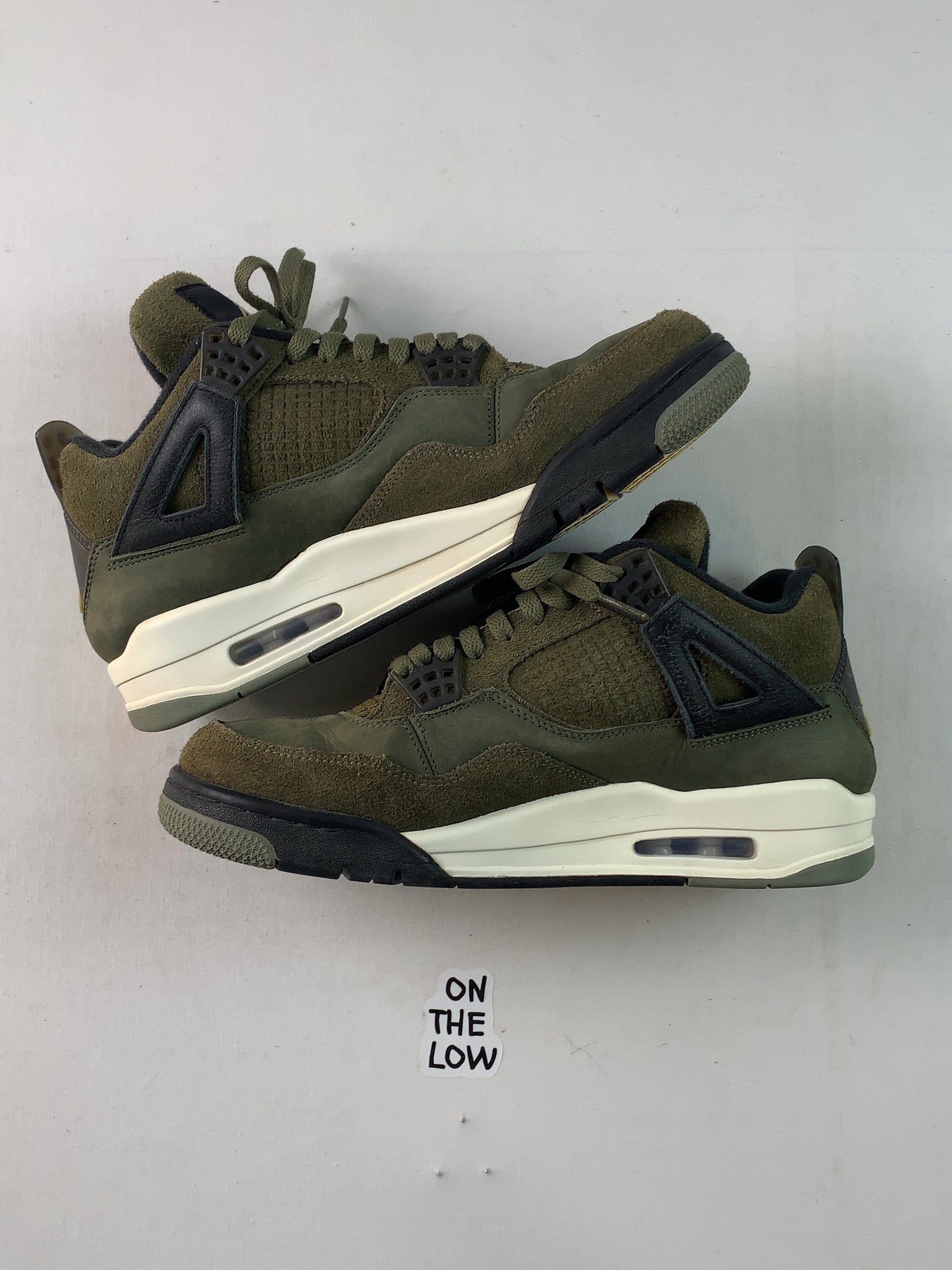 Jordan 4 Retro SE Craft Medium Olive (USED) — Drive 17hE0eowevq1r48OjYwaDxsWrSO3fF4IW — photo 2