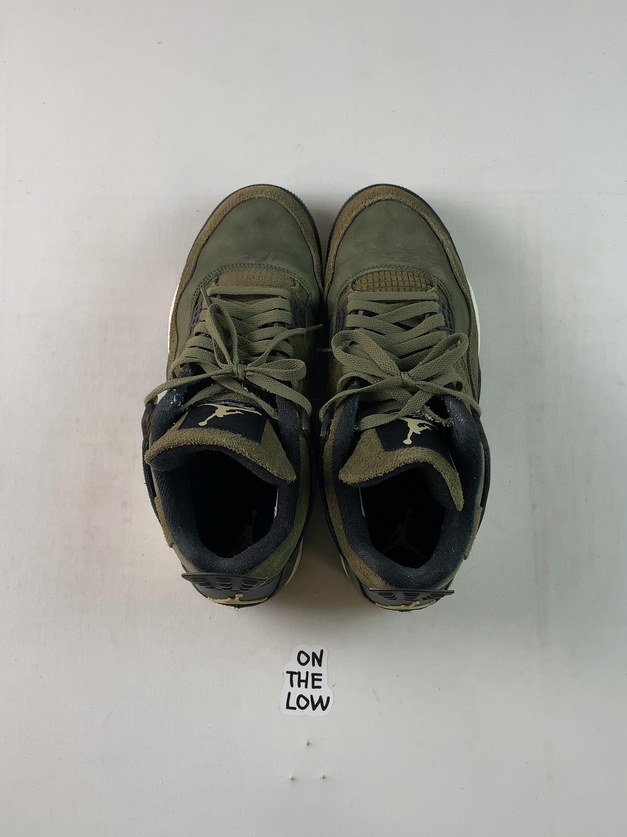 Jordan 4 Retro SE Craft Medium Olive (USED) — Drive 1l8pJDZrtP6BK5Kcfnaze_xLHARbQUOuy — photo 4
