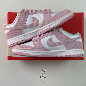 Nike Dunk Low Pink Corduroy (Women's) — Drive 1AlacguOmyJs7NbMnbjxNPSxg52zlYwW_ — photo 2